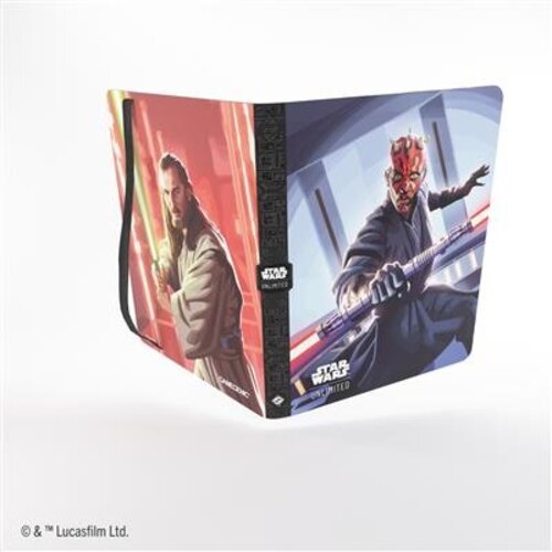 Star Wars Unlimited Star Wars: Unlimited Casual Album 18-Pocket - Qui-Gon Jinn/Darth Maul Star Wars Unlimited Star Wars: Unlimited Casual Album 18-Pocket - Qui-Gon Jinn/Darth Maul