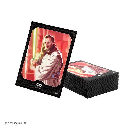 Gamegenic Gamegenic - Star Wars: Unlimited Premium Art Sleeves - Qui-Gon Jinn Gamegenic Gamegenic - Star Wars: Unlimited Premium Art Sleeves - Qui-Gon Jinn