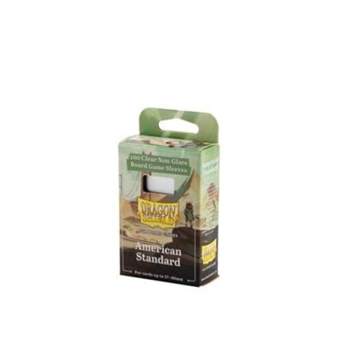 Dragon Shield Dragon Shield Board Game Sleeves - American Standard (100 Sleeves) Dragon Shield Dragon Shield Board Game Sleeves - American Standard (100 Sleeves)
