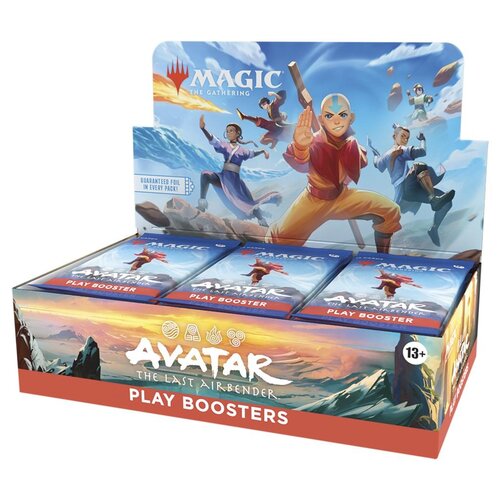 Magic The Gathering Avatar The Last Airbender Play Booster Box MTG Magic The Gathering Avatar The Last Airbender Play Booster Box MTG