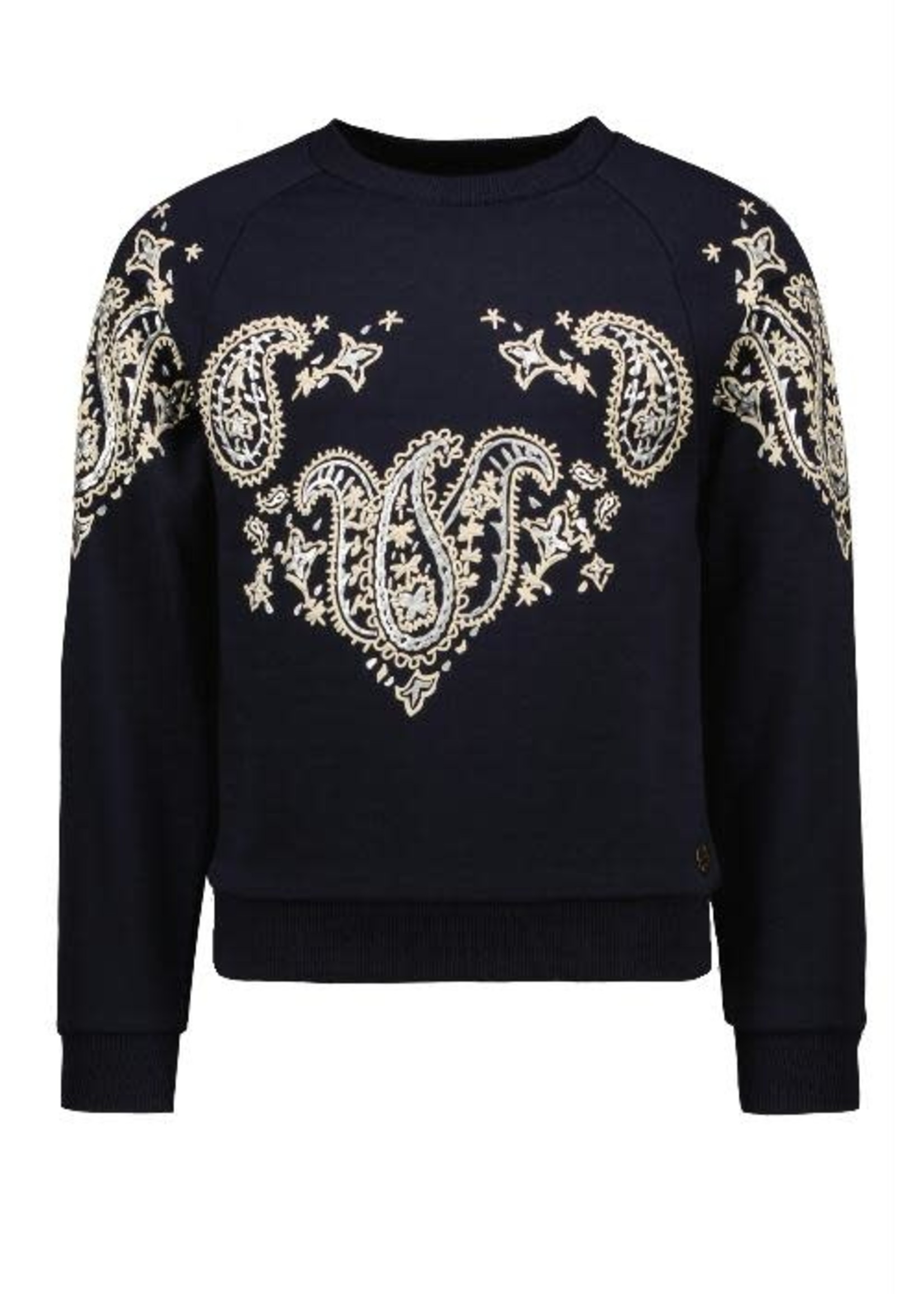 Like Flo Like Flo-Flo girls raglan sweater paisley flock