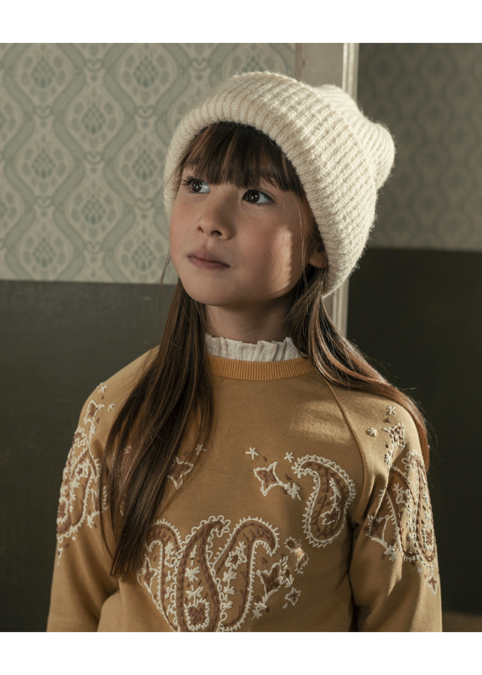 Like Flo Like Flo-Flo girls raglan sweater paisley flock