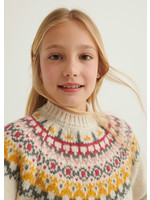 Mayoral jacquard sweater