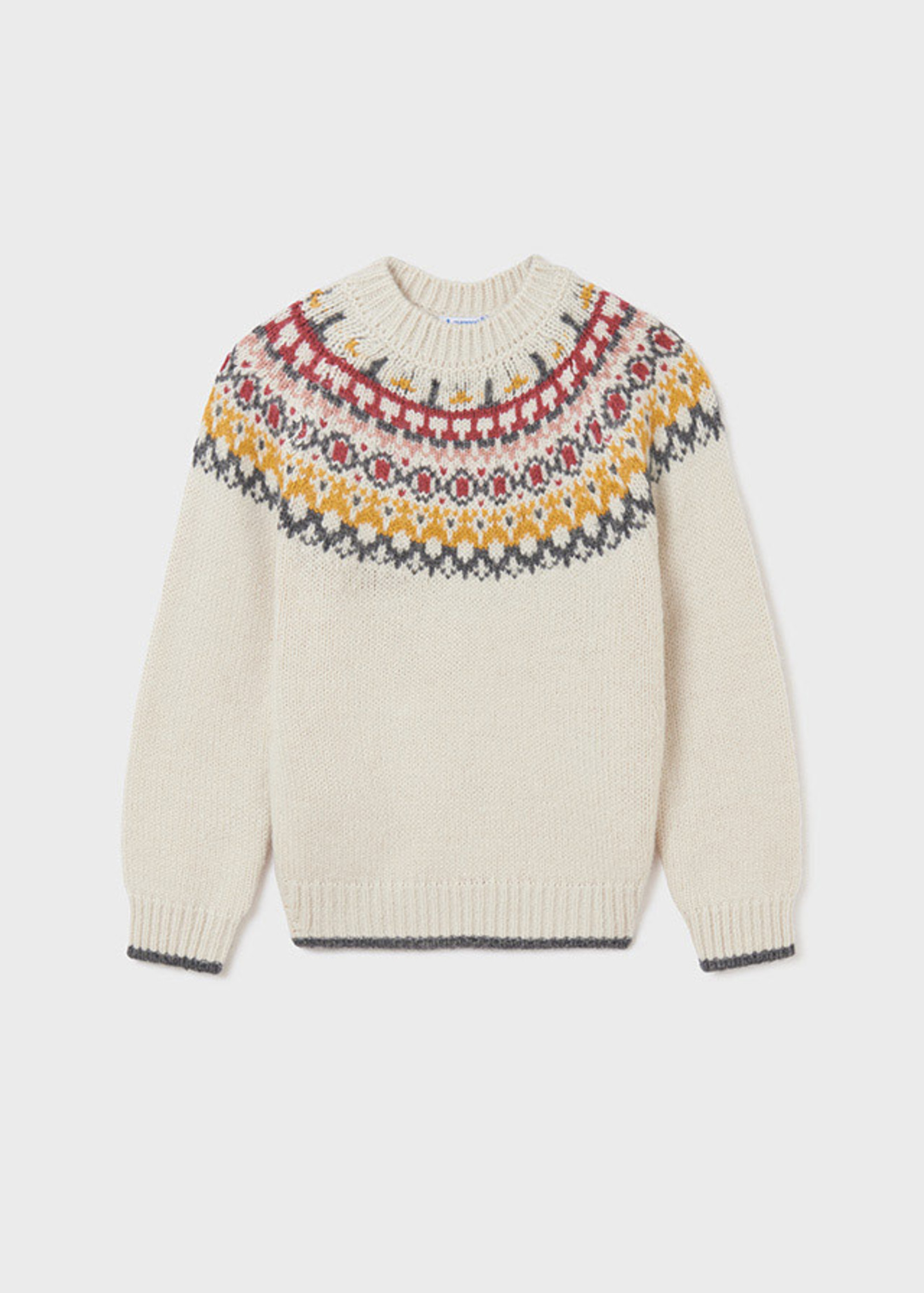 Mayoral jacquard sweater