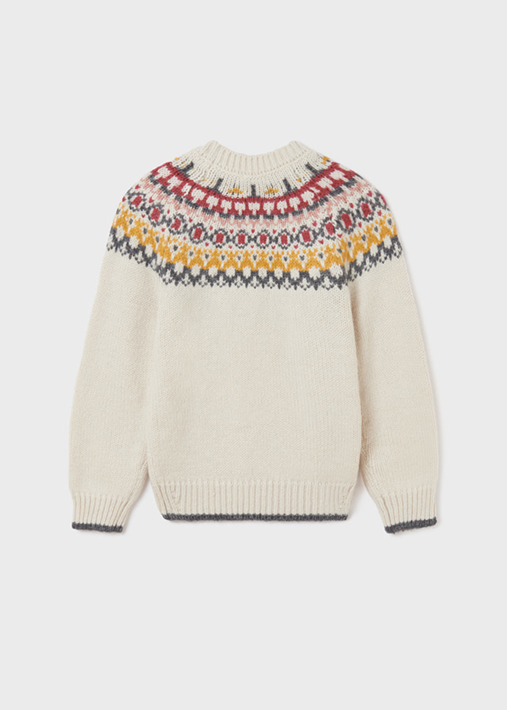 Mayoral jacquard sweater