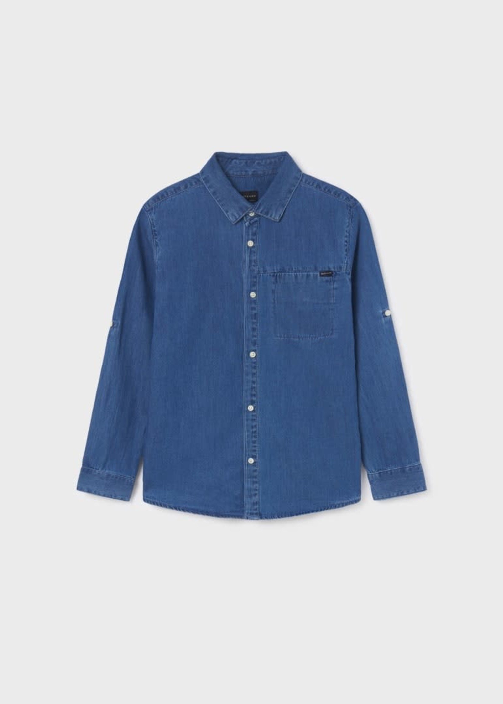 Mayoral Mayoral-L/s denim shirt