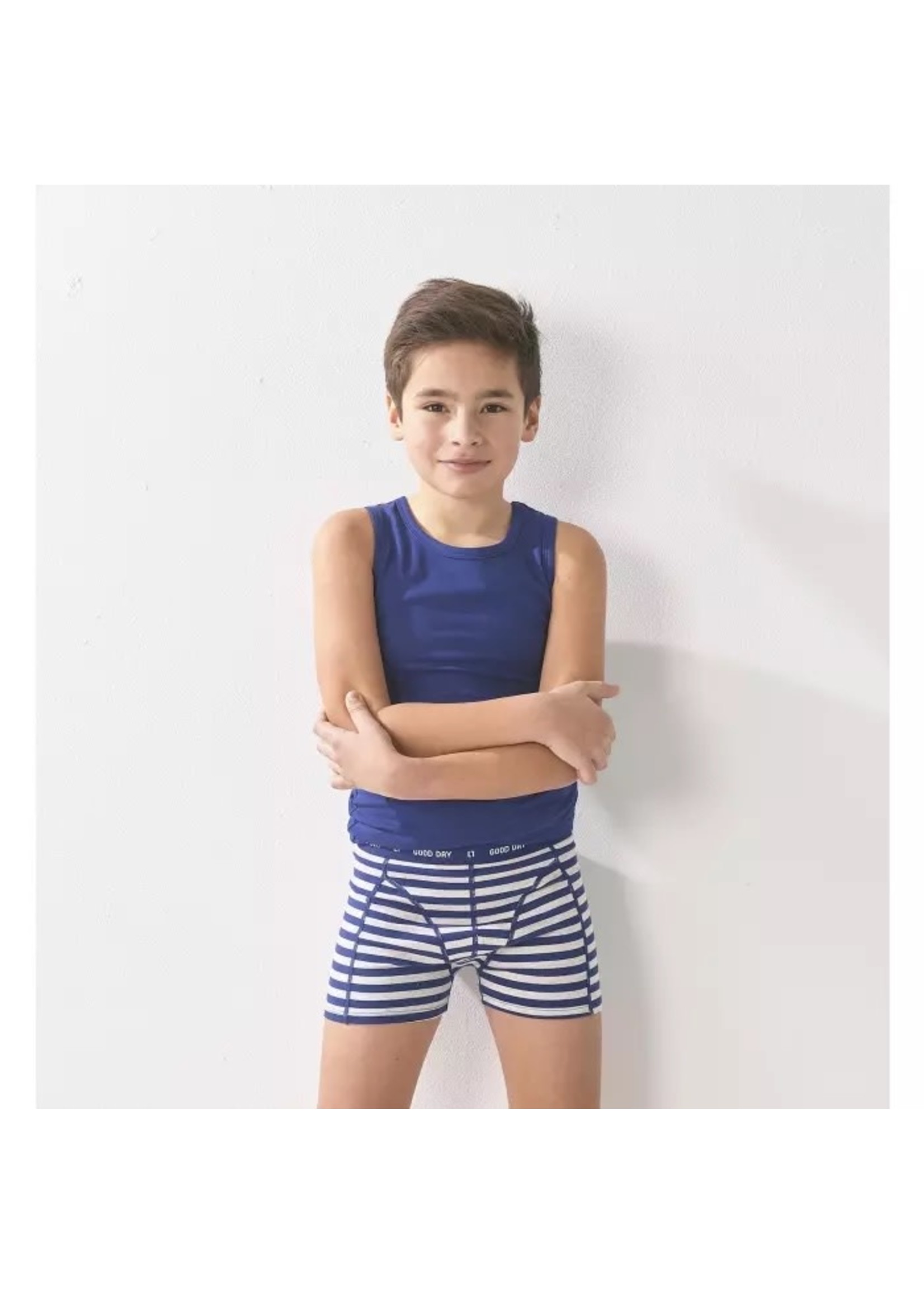 Little Label Boys Singlet Effen