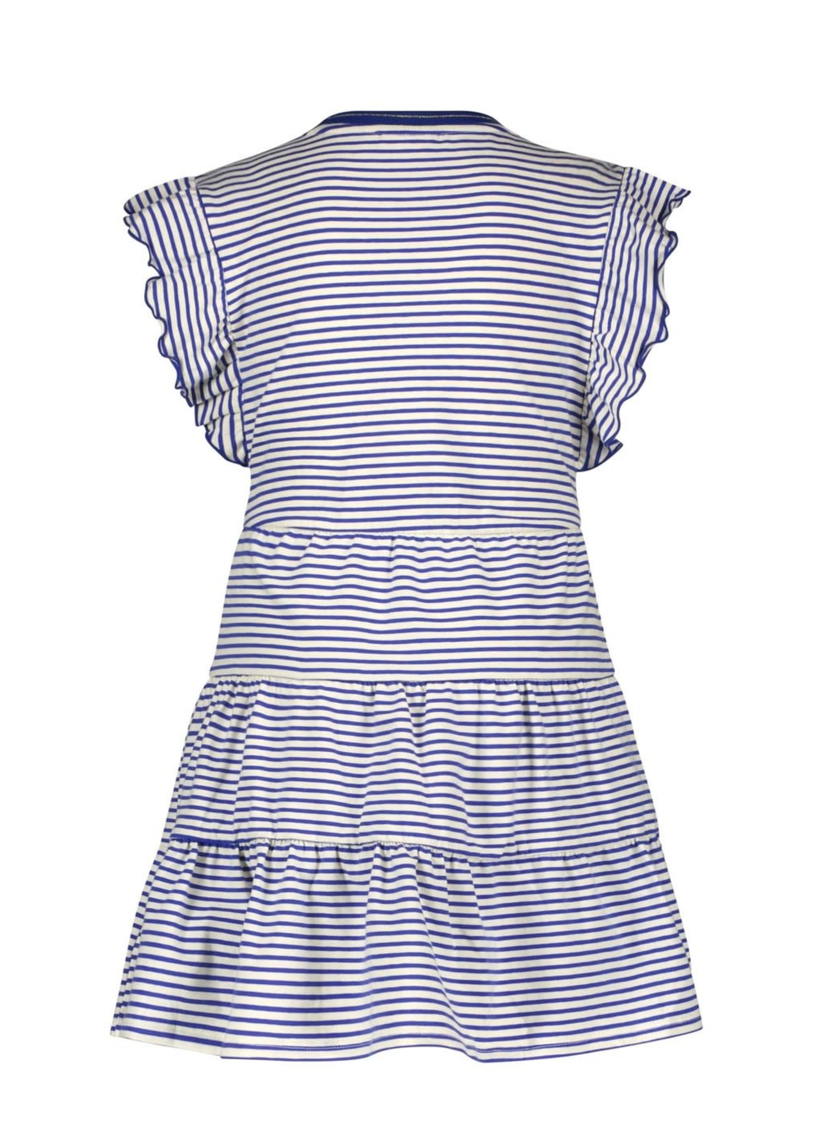 Like Flo Like Flo-Flo girls stripe jersey ruffle dress