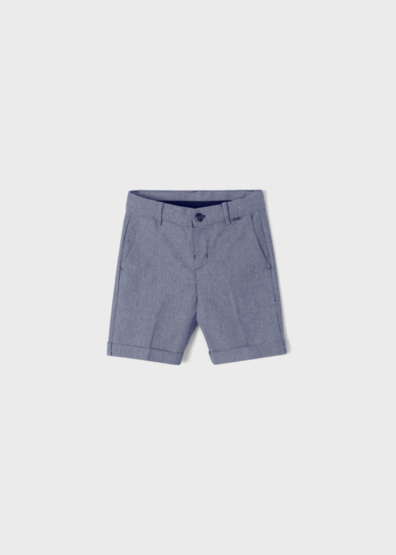 Mayoral Tailored linen shorts