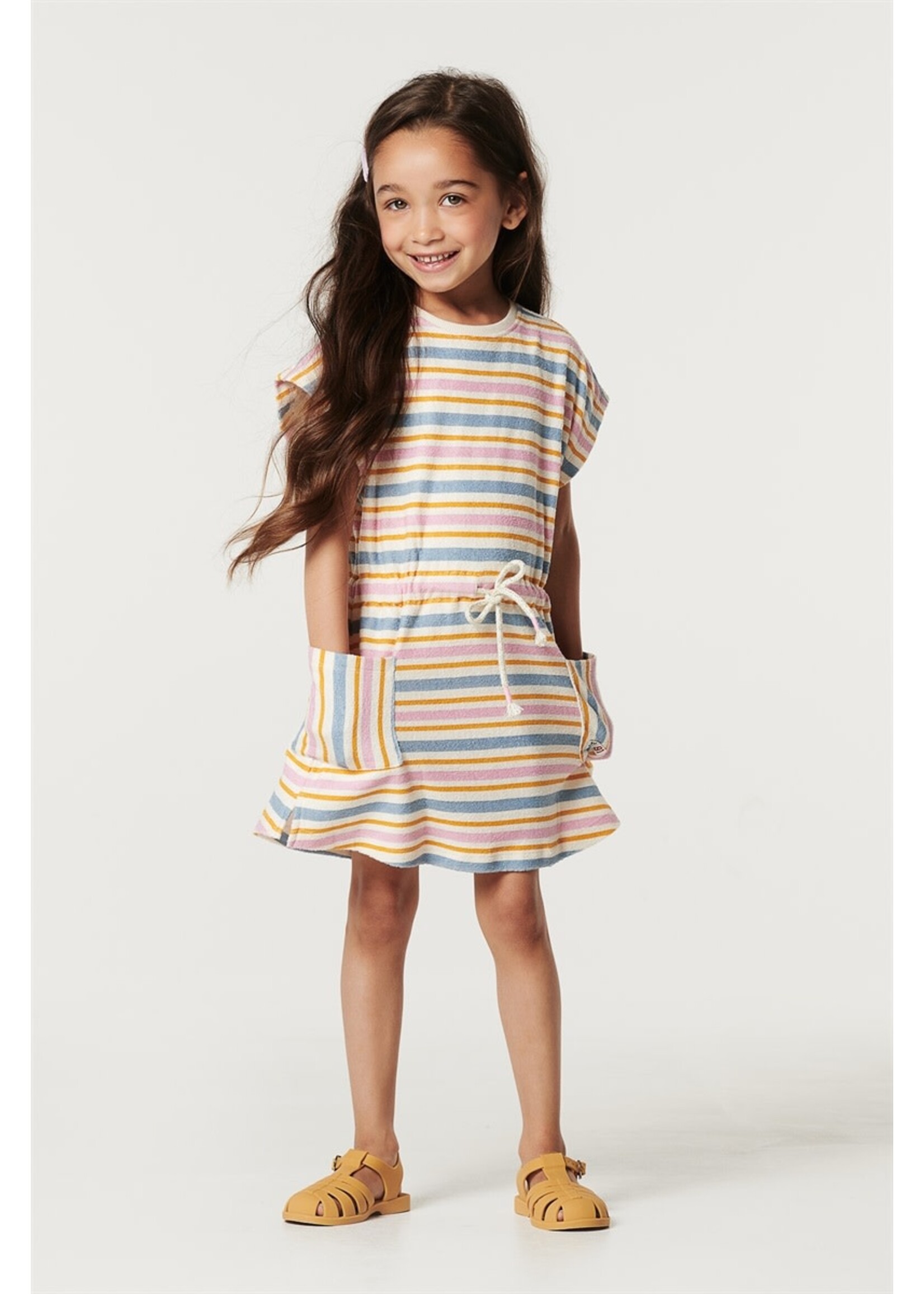 Noppies Noppies-Girls Dress Shortsleeve striped Geulph-P331-98