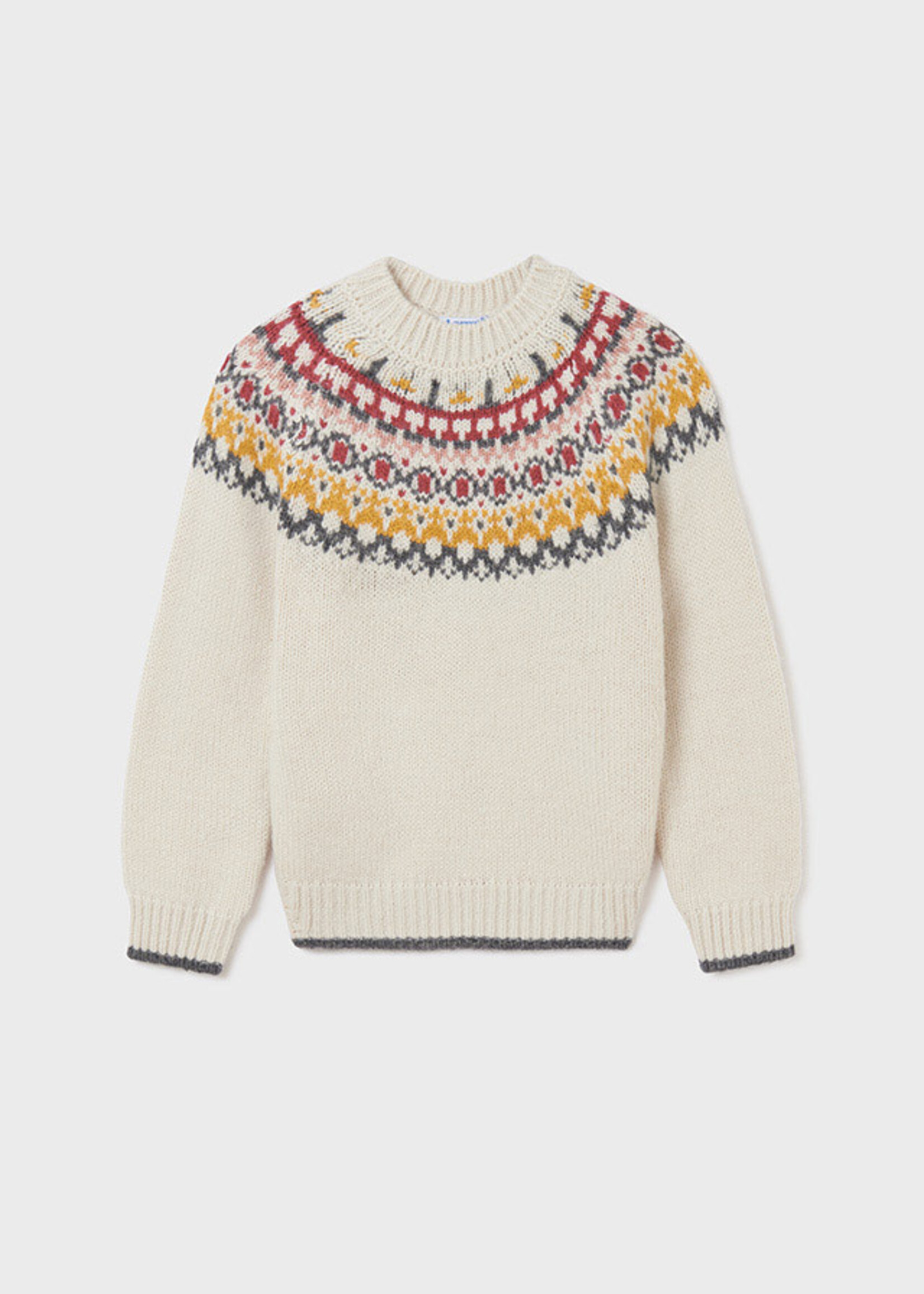 Mayoral jacquard sweater