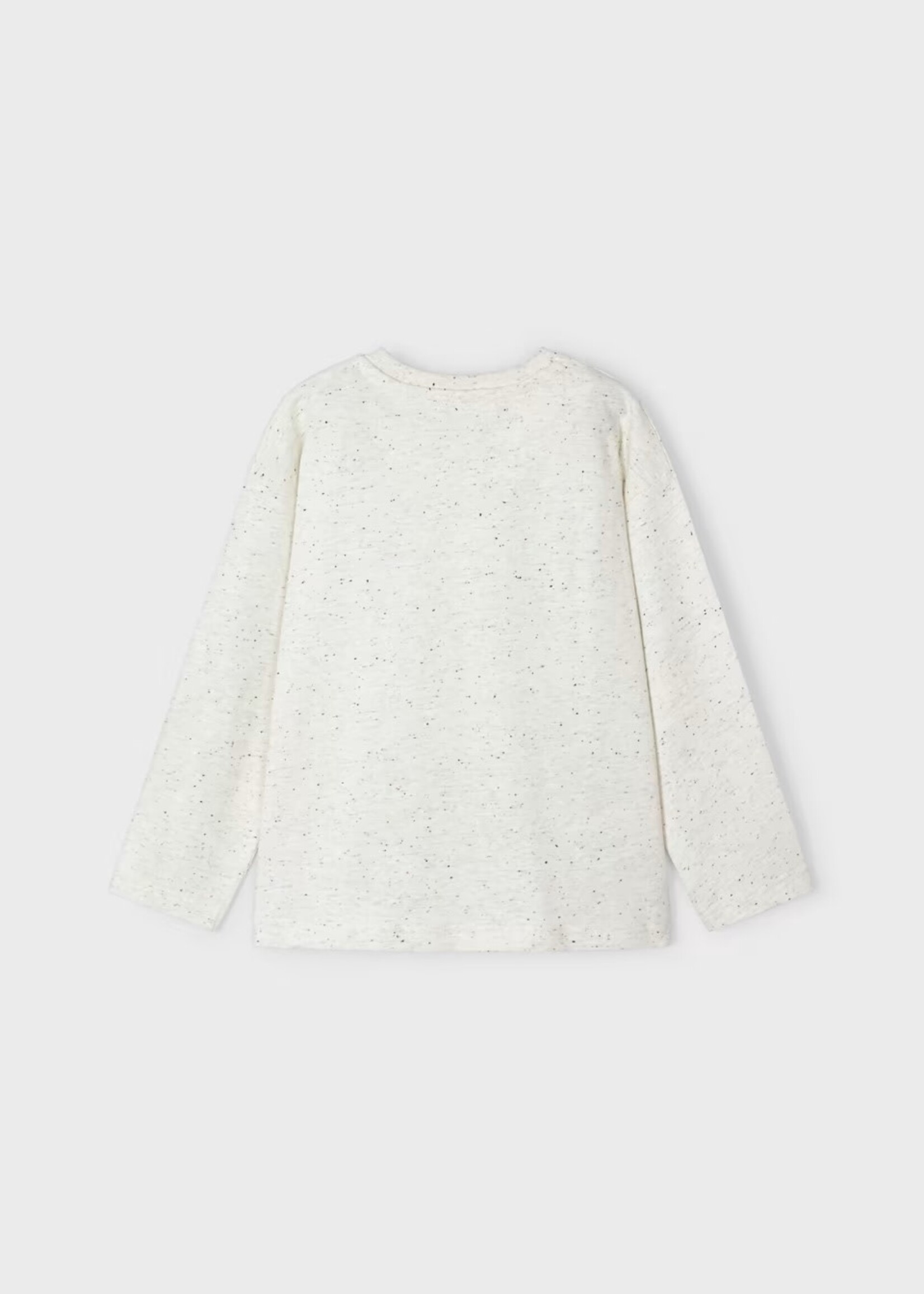 Mayoral FW 2023-Mayoral-L/s speckled print t-shirt
