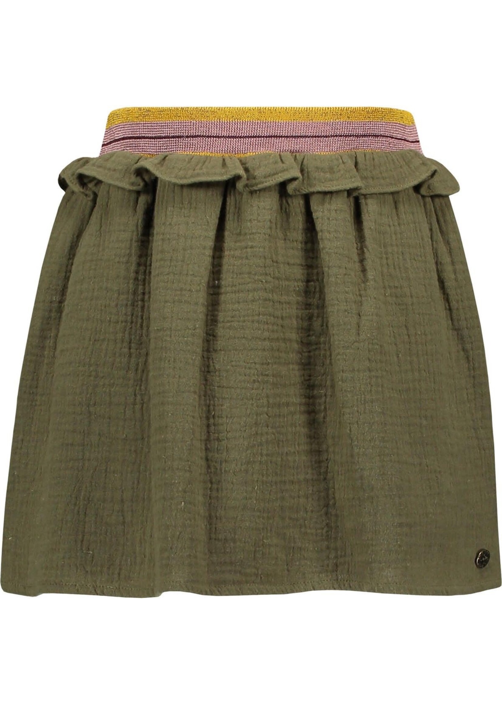 Like Flo Flo girls fancy double fabric skirt