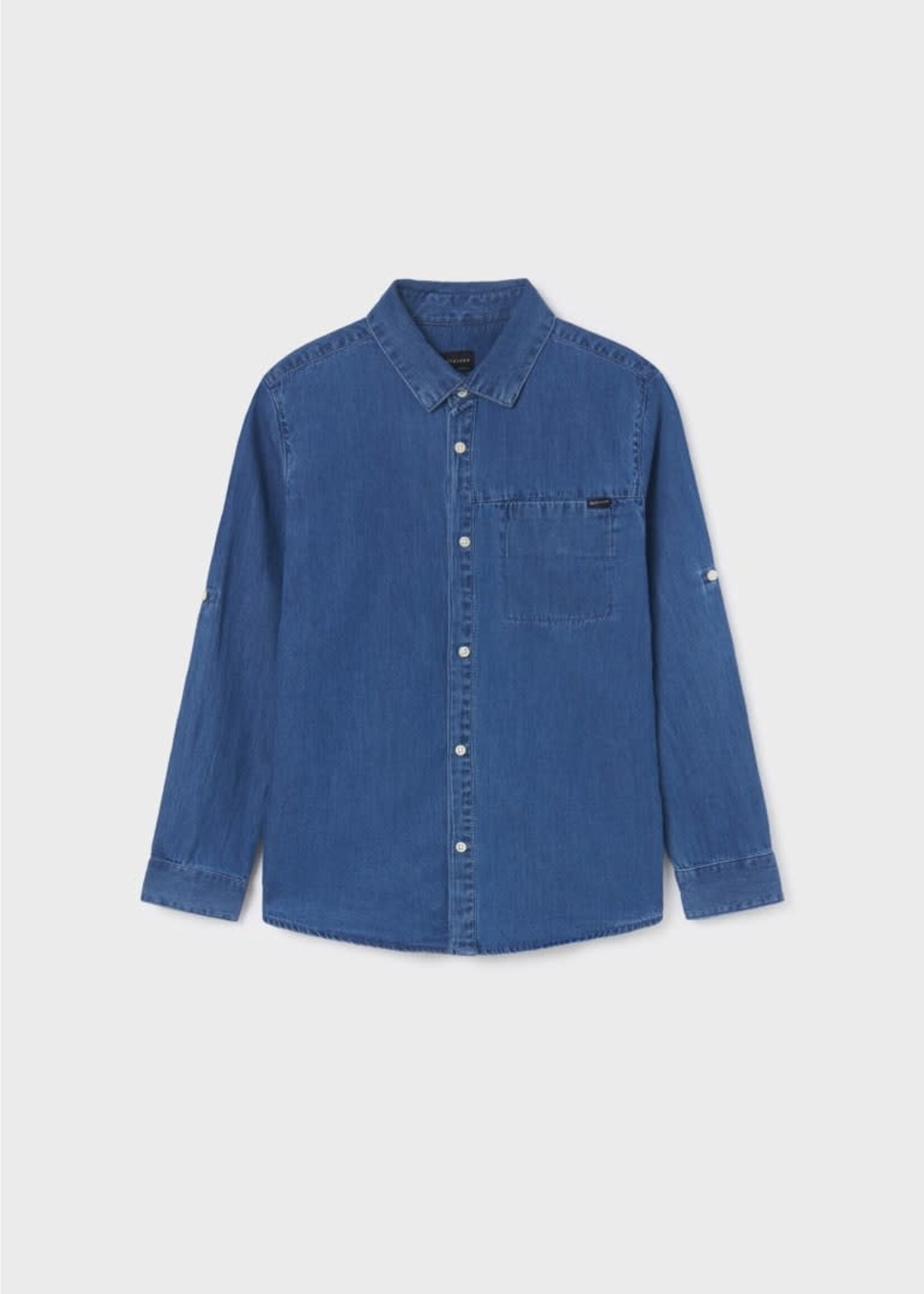 Mayoral Mayoral-L/s denim shirt