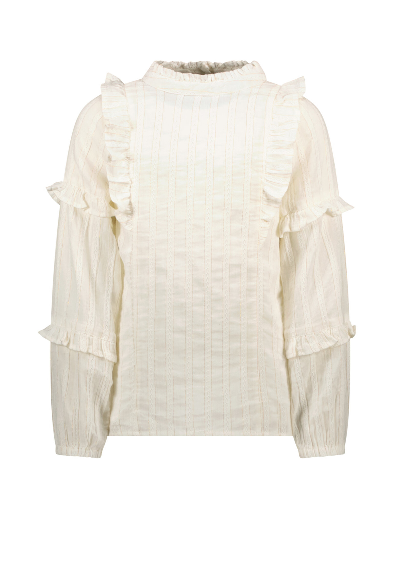 Like Flo Like Flo-Flo girls fancy woven ruffle blouse