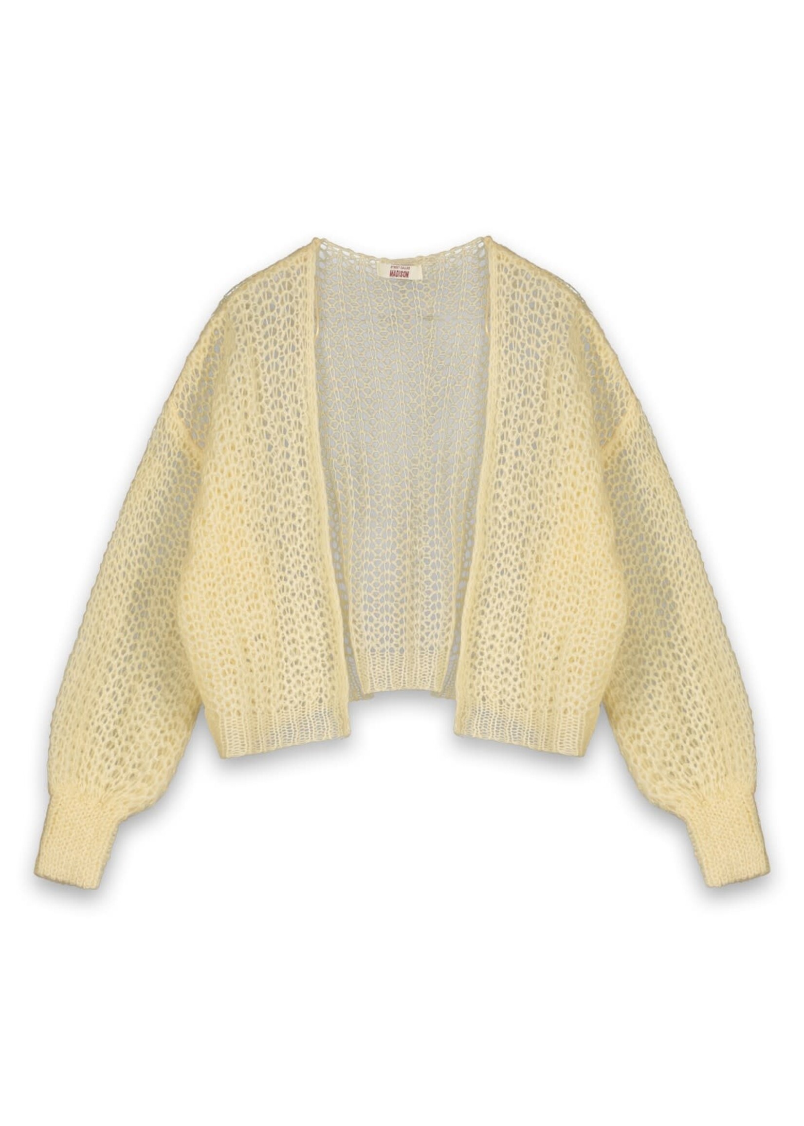 SCM SCM-Luna knit cardigan LIMESTONE