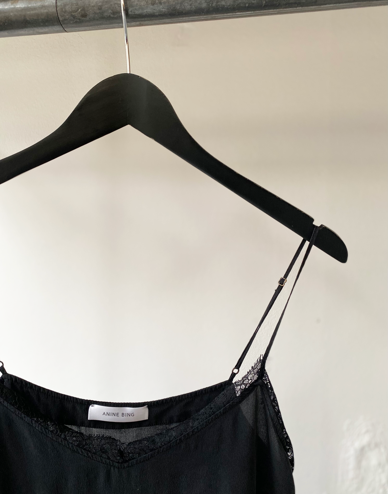 Anine Bing silk lace top size L