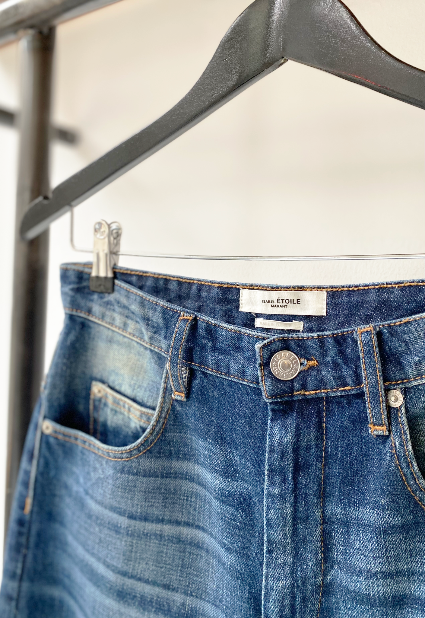 Isabel Marant Étoile high waist tapered fit jeans size 34