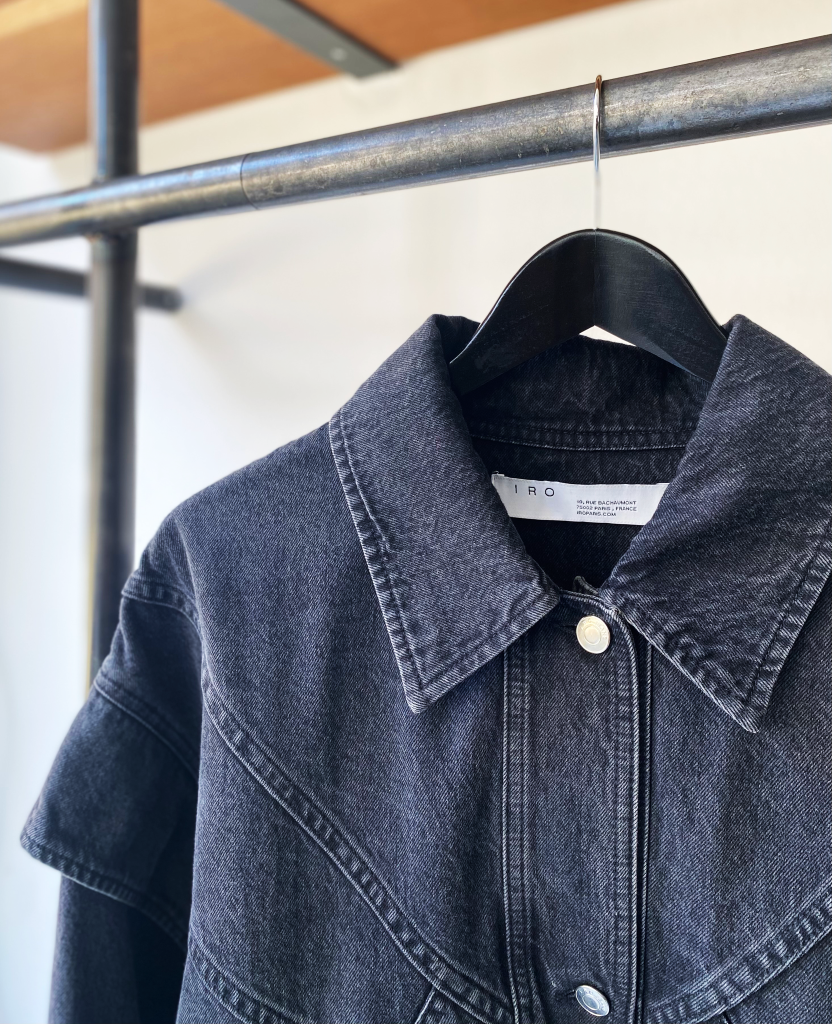 IRO oversized denim jacket size 36