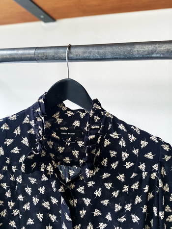 Isabel Marant silk pattern shirt size 42