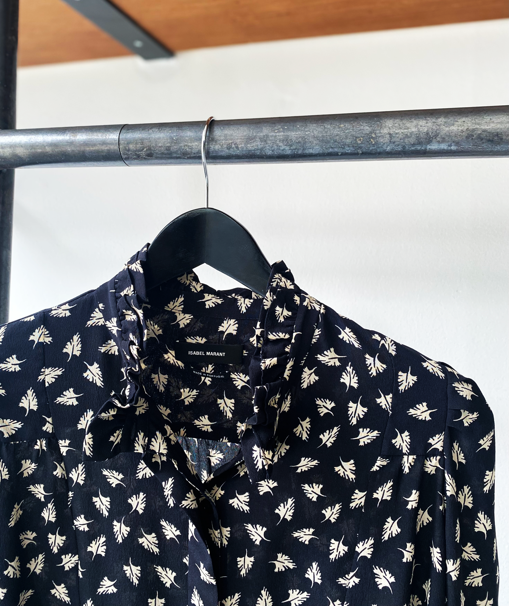 Isabel Marant silk pattern shirt size 42