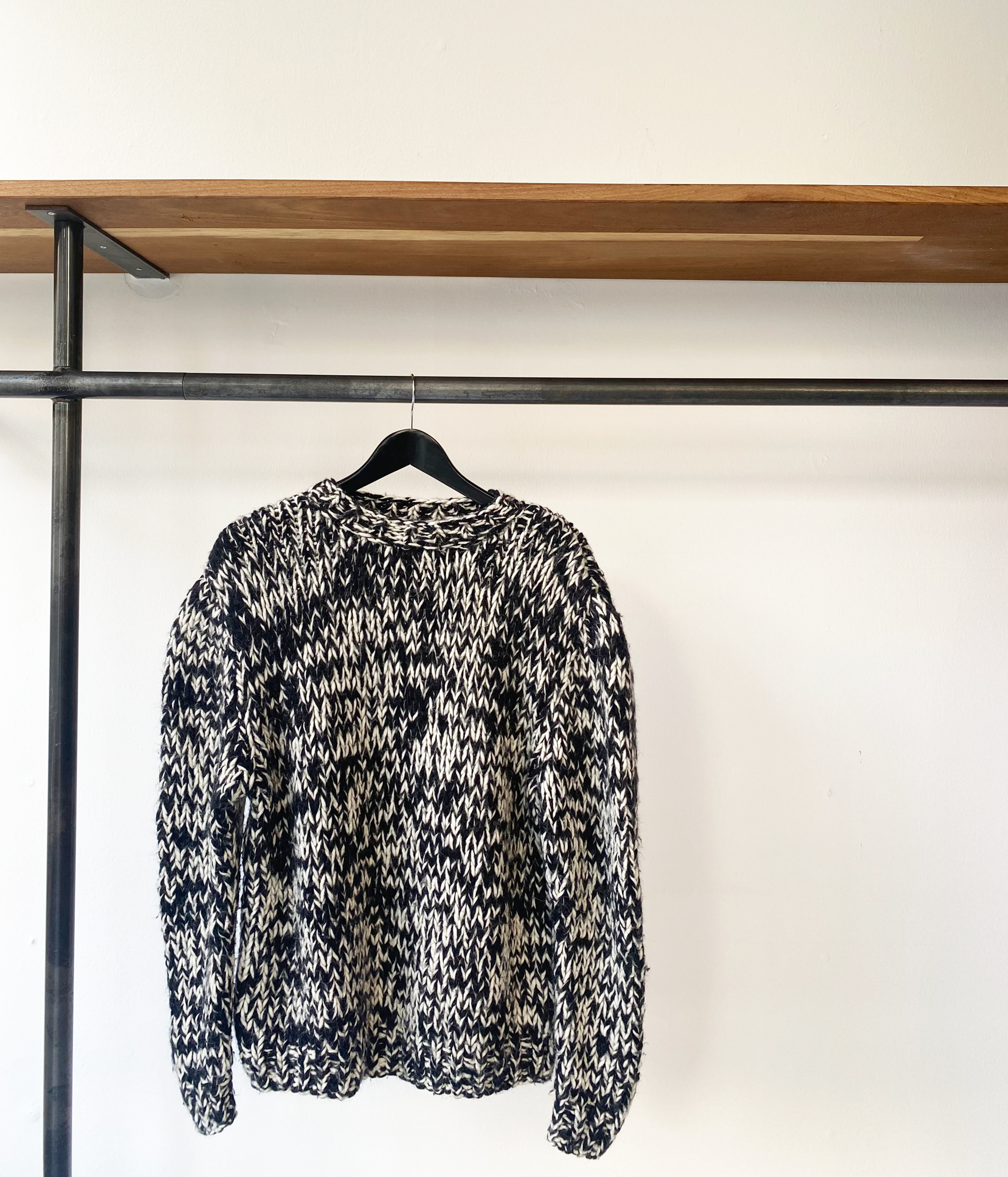 Sandro wool blend knit size XL