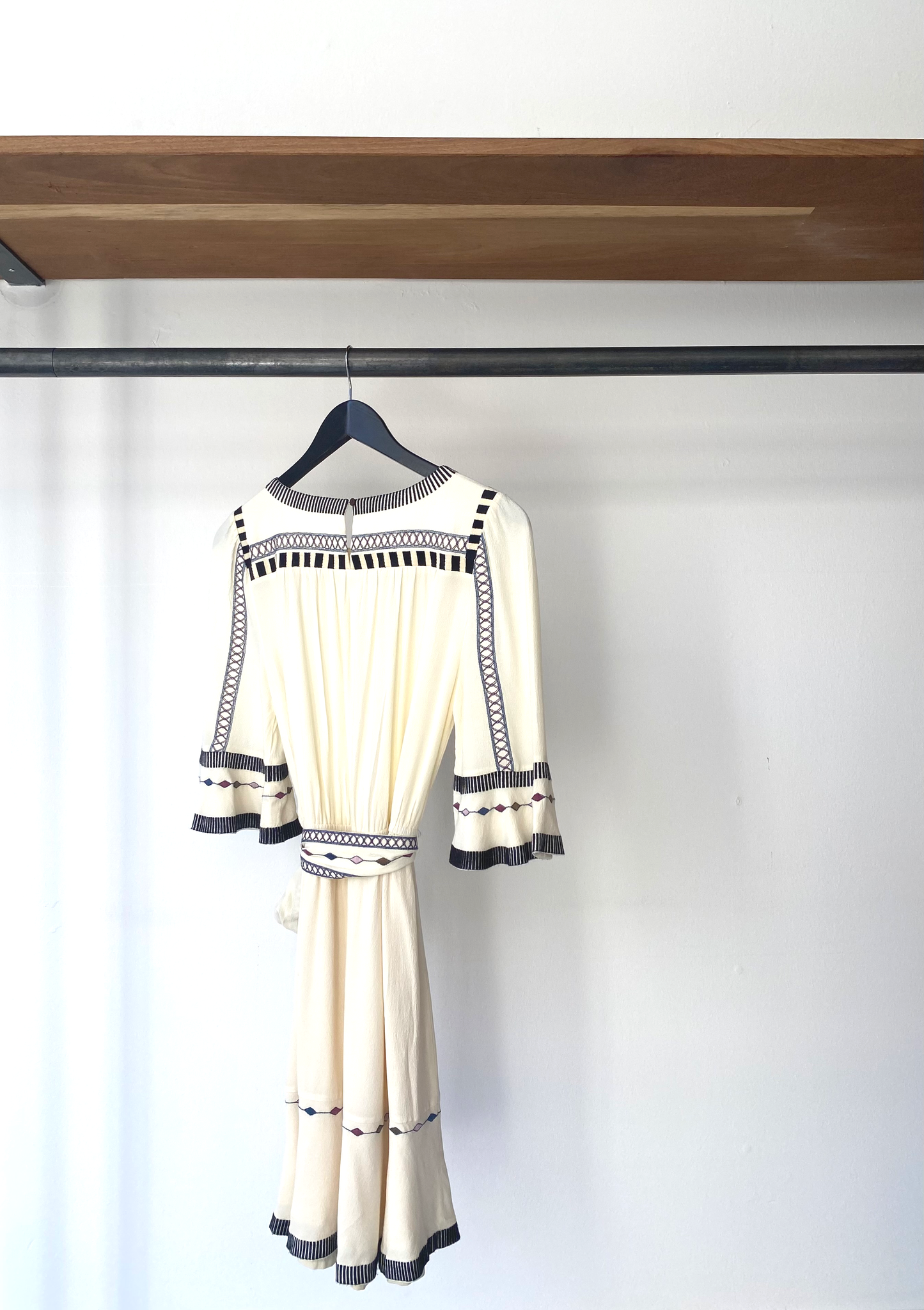 ba&sh embroidered dress size 1