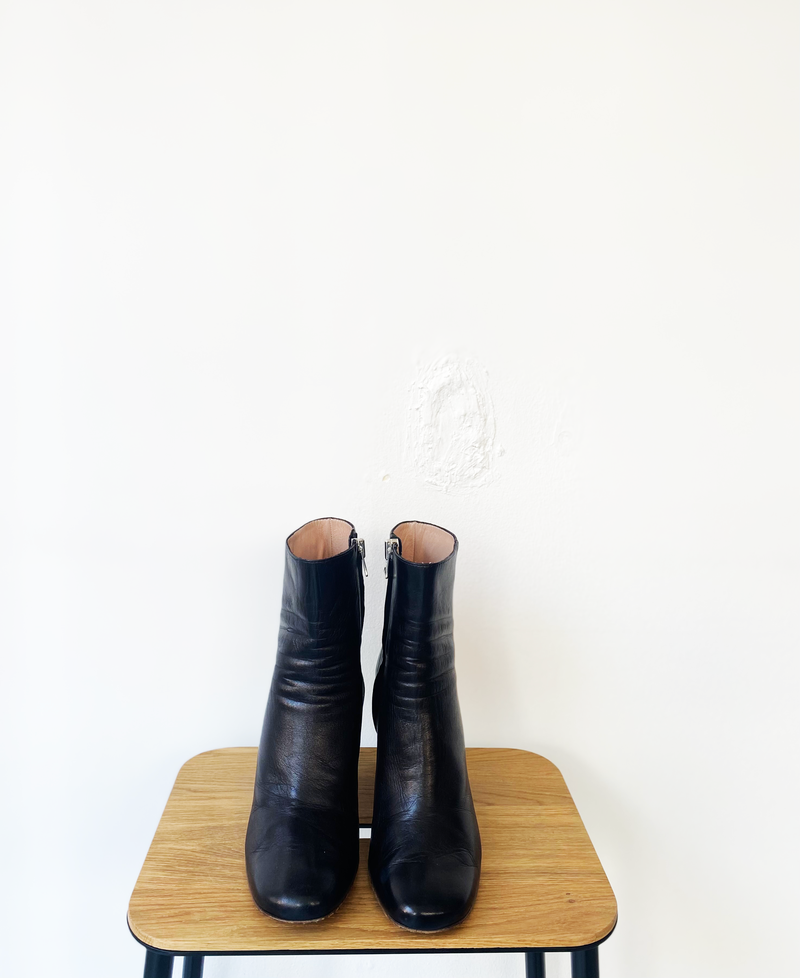 Acne Studios leather rainbow boots size 40