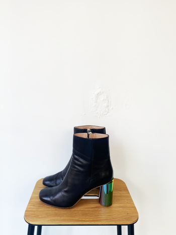 Acne Studios leather rainbow boots size 40