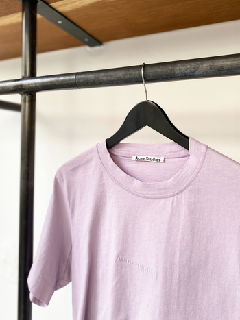 Acne Studios cropped logo t-shirt size S