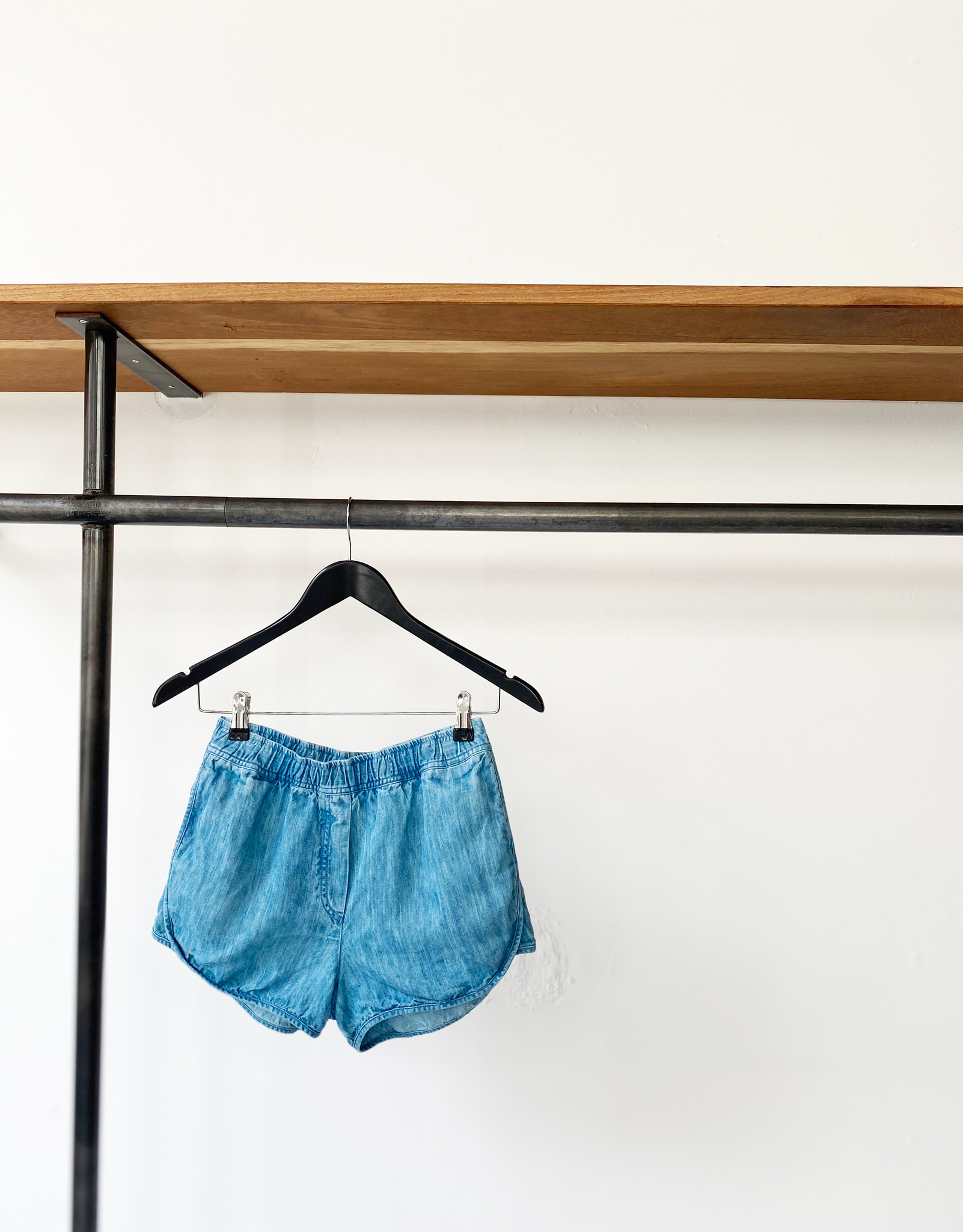 Sandro denim summer shorts size 1