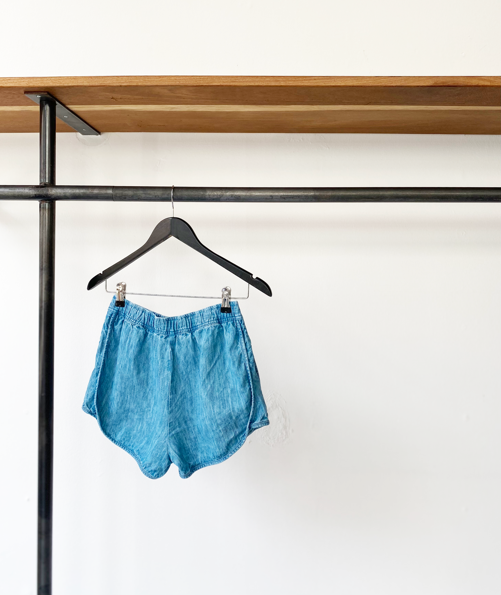 Sandro denim summer shorts size 1