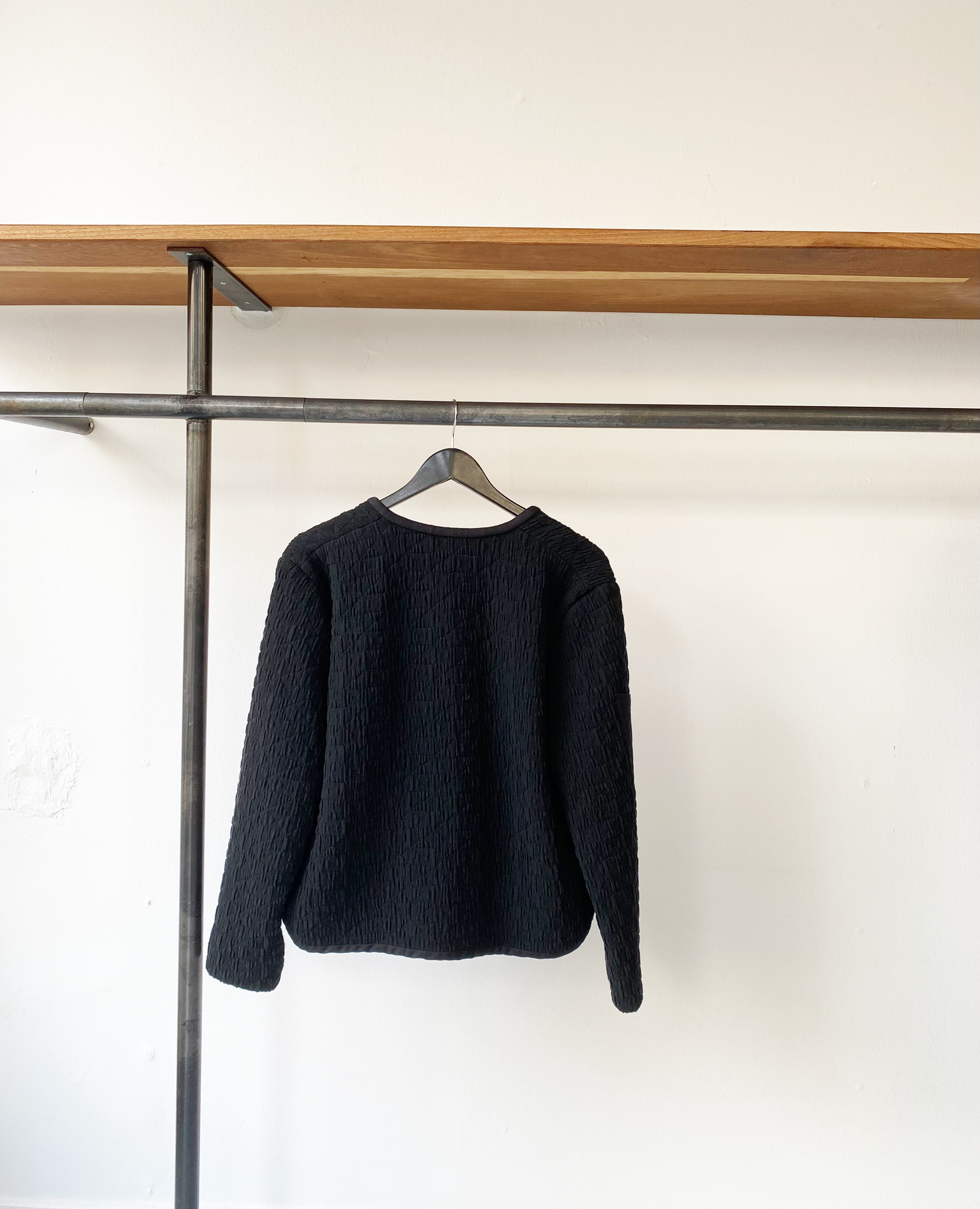 IRO black textured jacket size 40