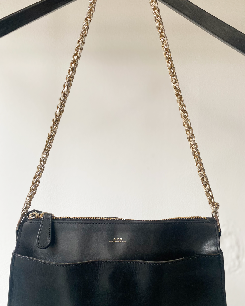 A.P.C. Sac Ella Bag in Black