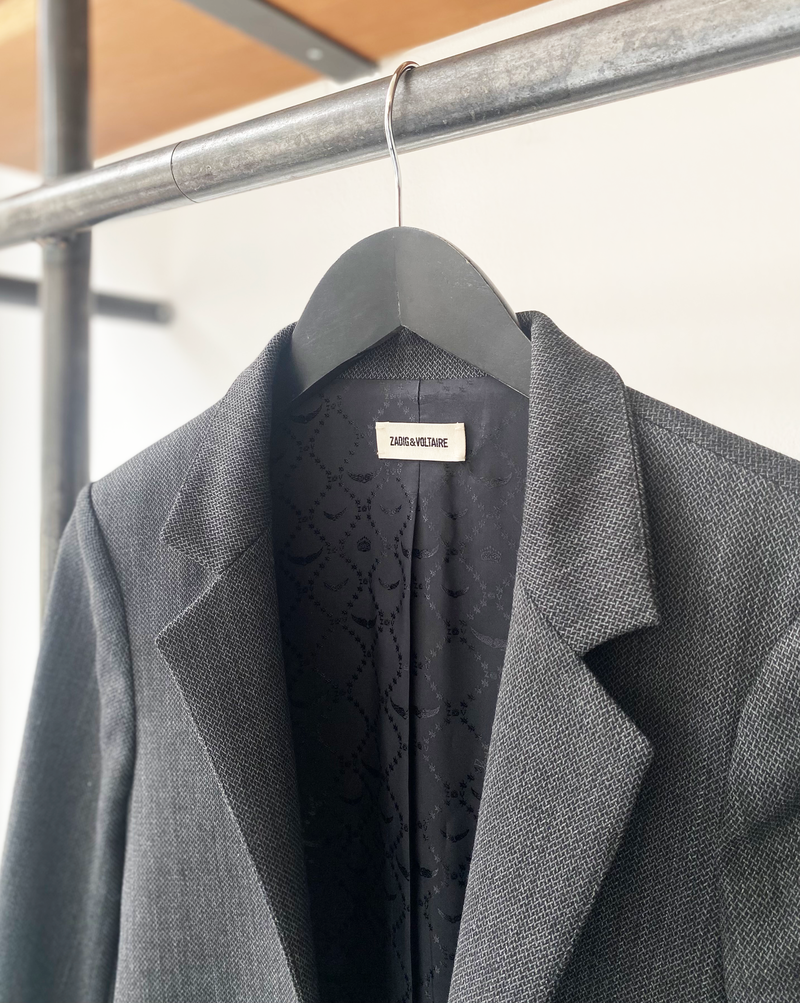 Zadig & Voltaire wool blend jacket size 36