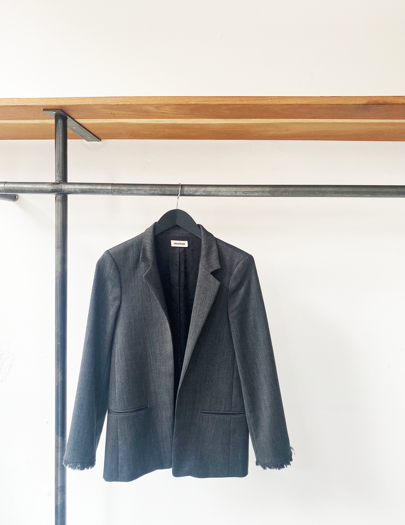 Zadig & Voltaire wool blend jacket size 36