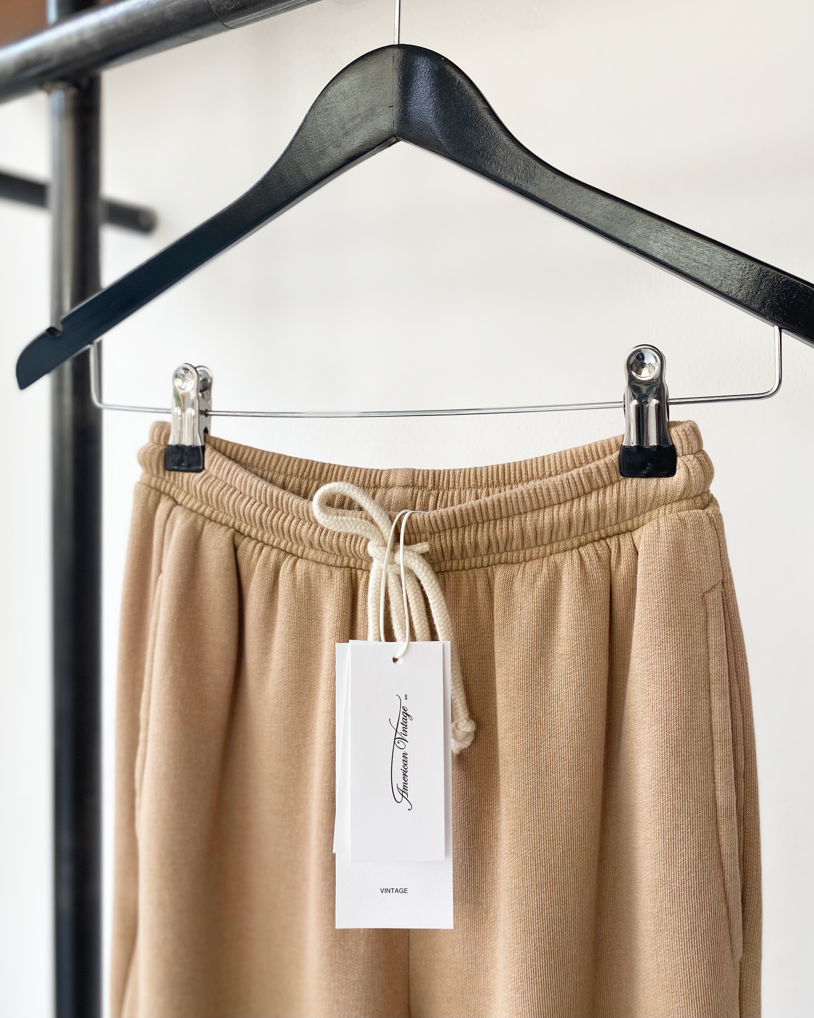 American Vintage coffee sweatpants size XS