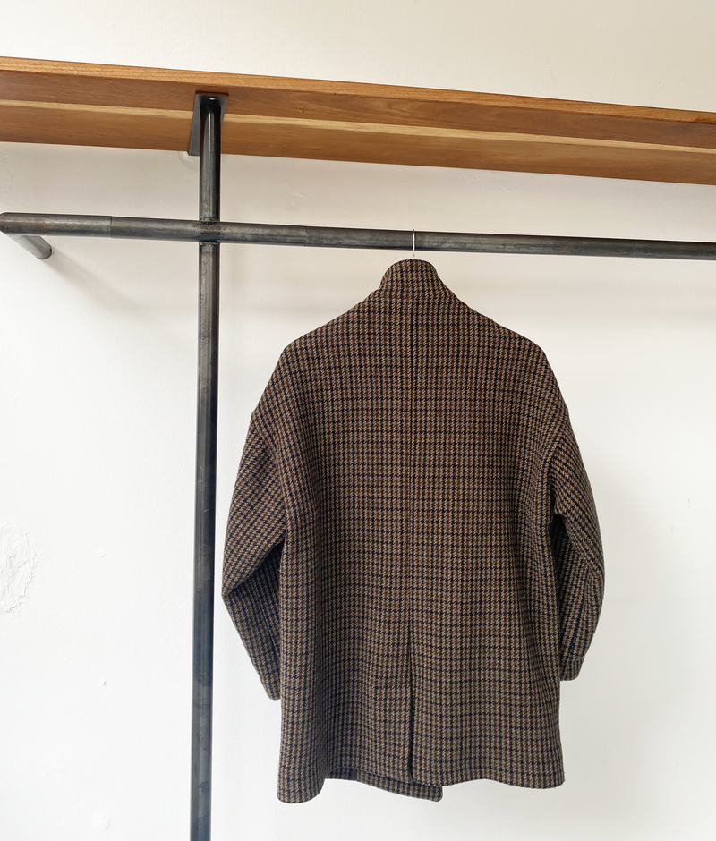 Soeur wool checkered coat size 34