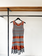 Sandro fine knit dress stripe design size 2