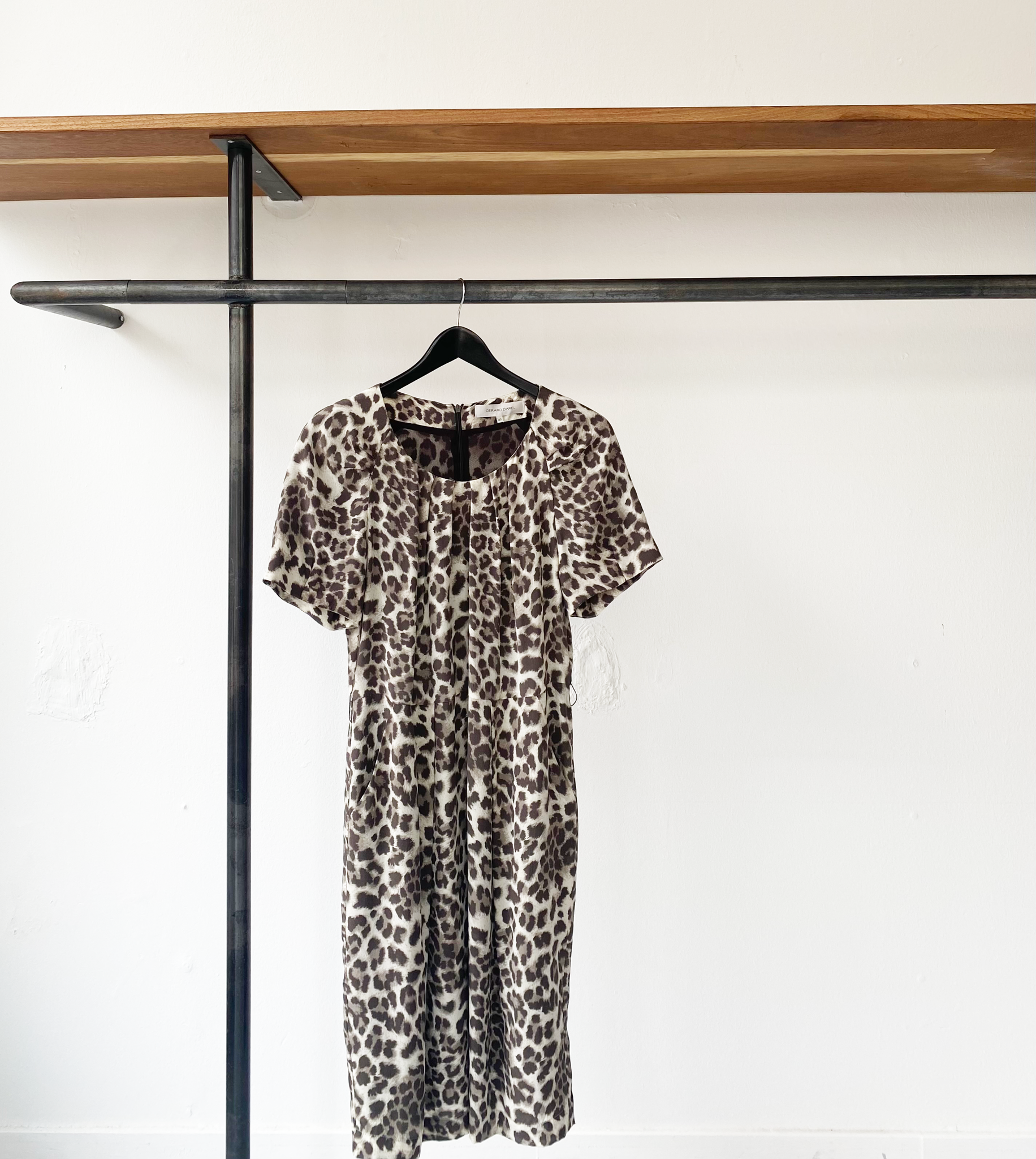 Gerard Darel silk tunic dress size 40