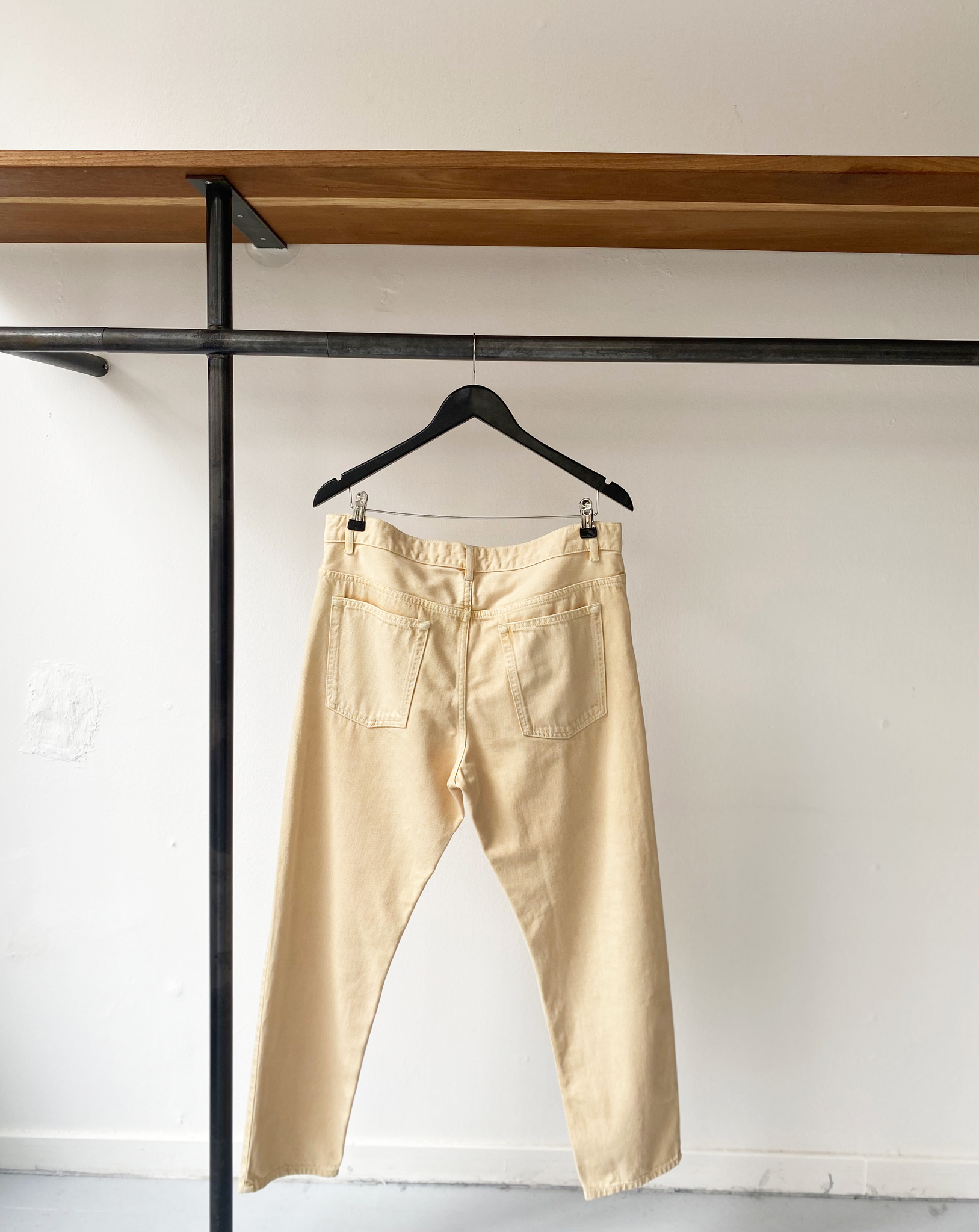 Isabel Marant Étoile soft-yellow pants size fr40