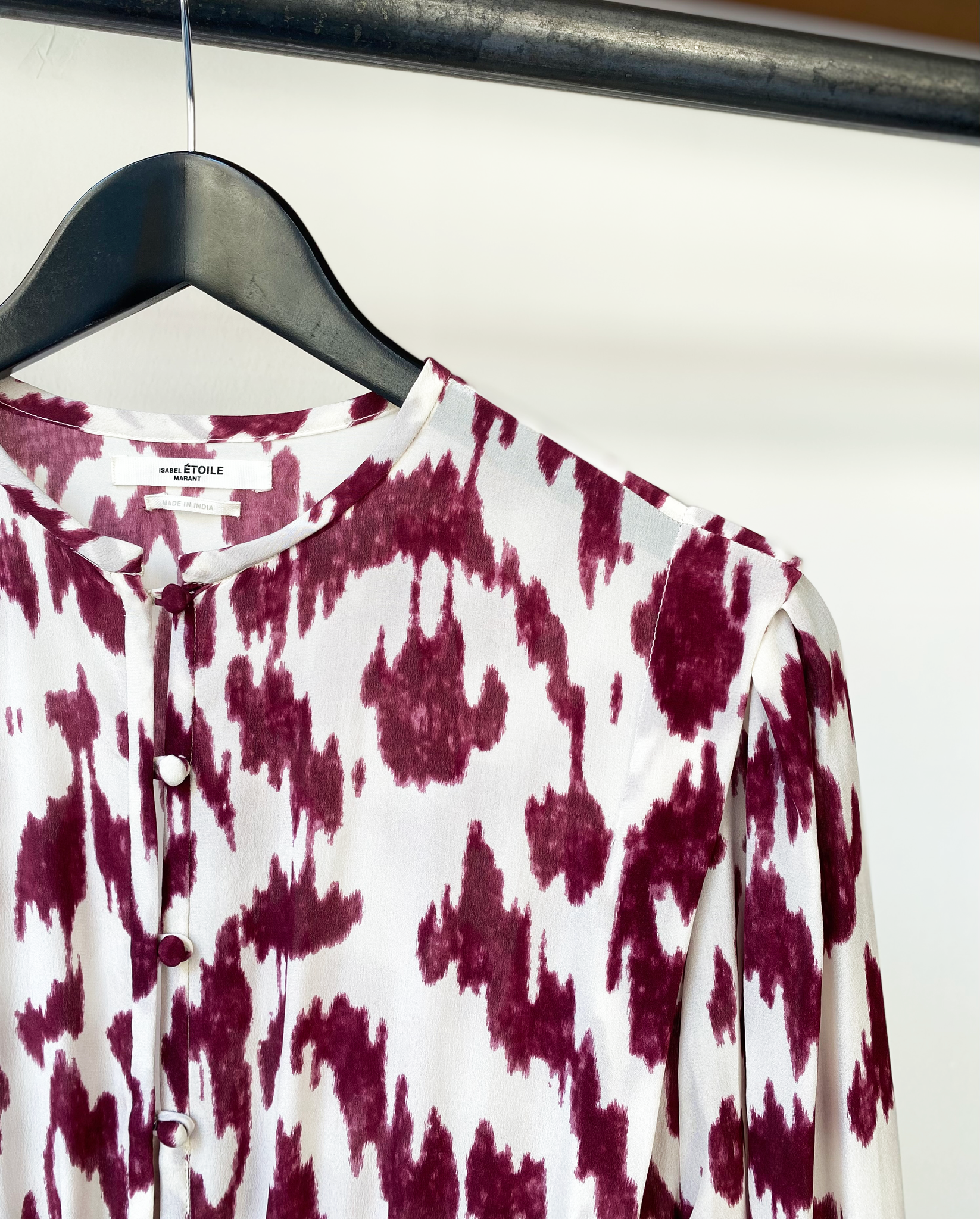 Isabel Marant Étoile silk pattern dress size fr38