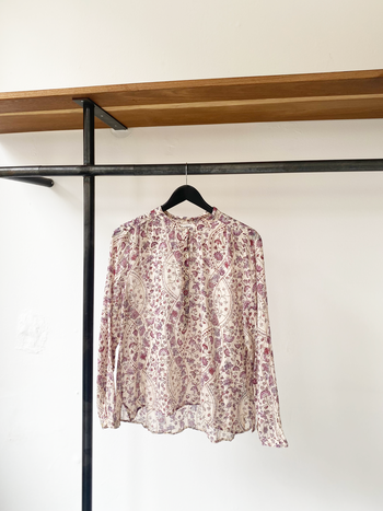 Isabel Marant Étoile cotton floral print top size 38