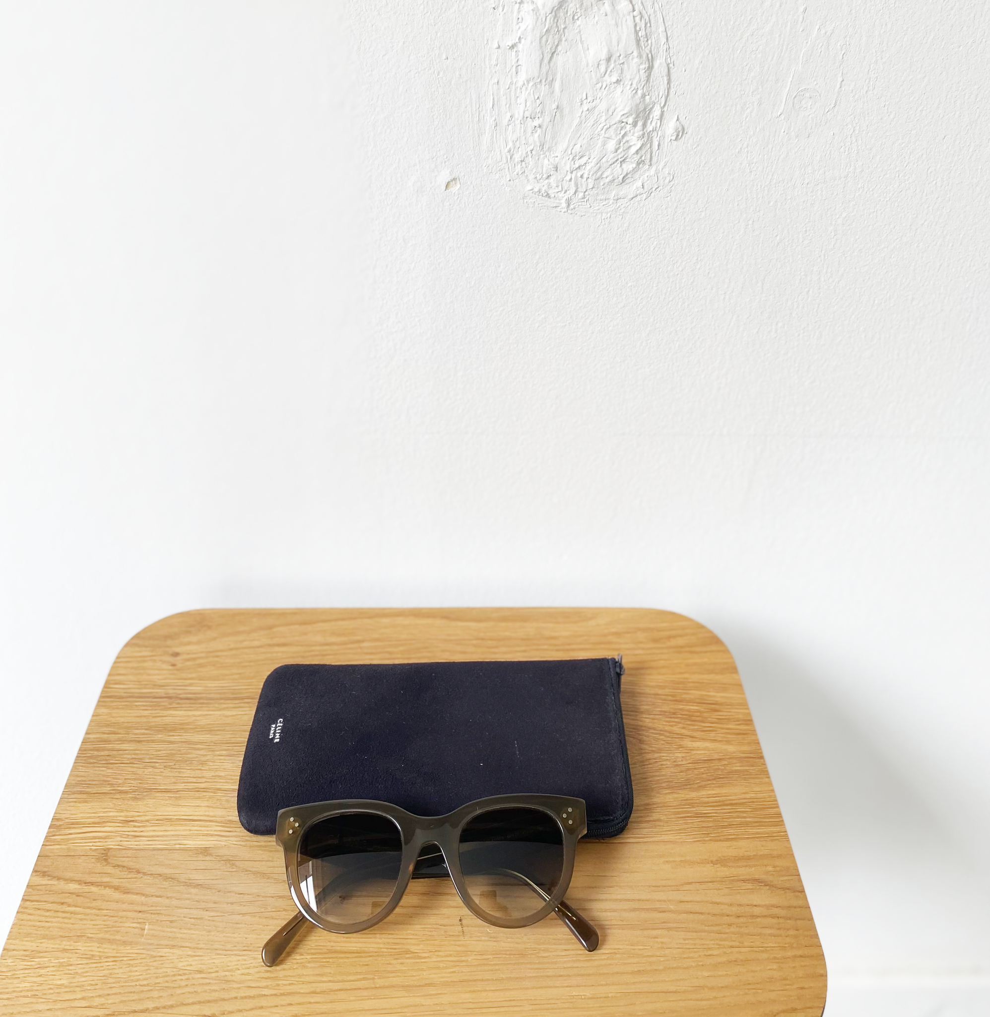 Céline Paris cat eye sunglasses khaki