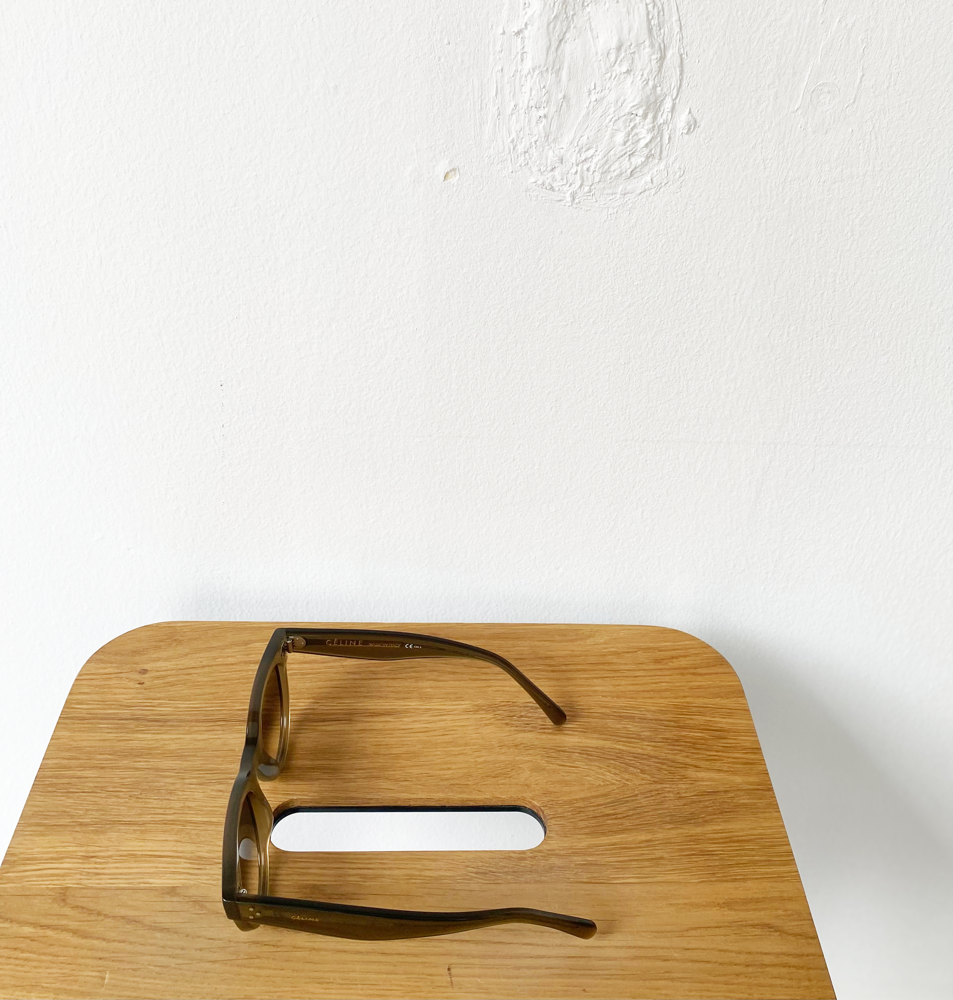 Céline Paris cat eye sunglasses khaki