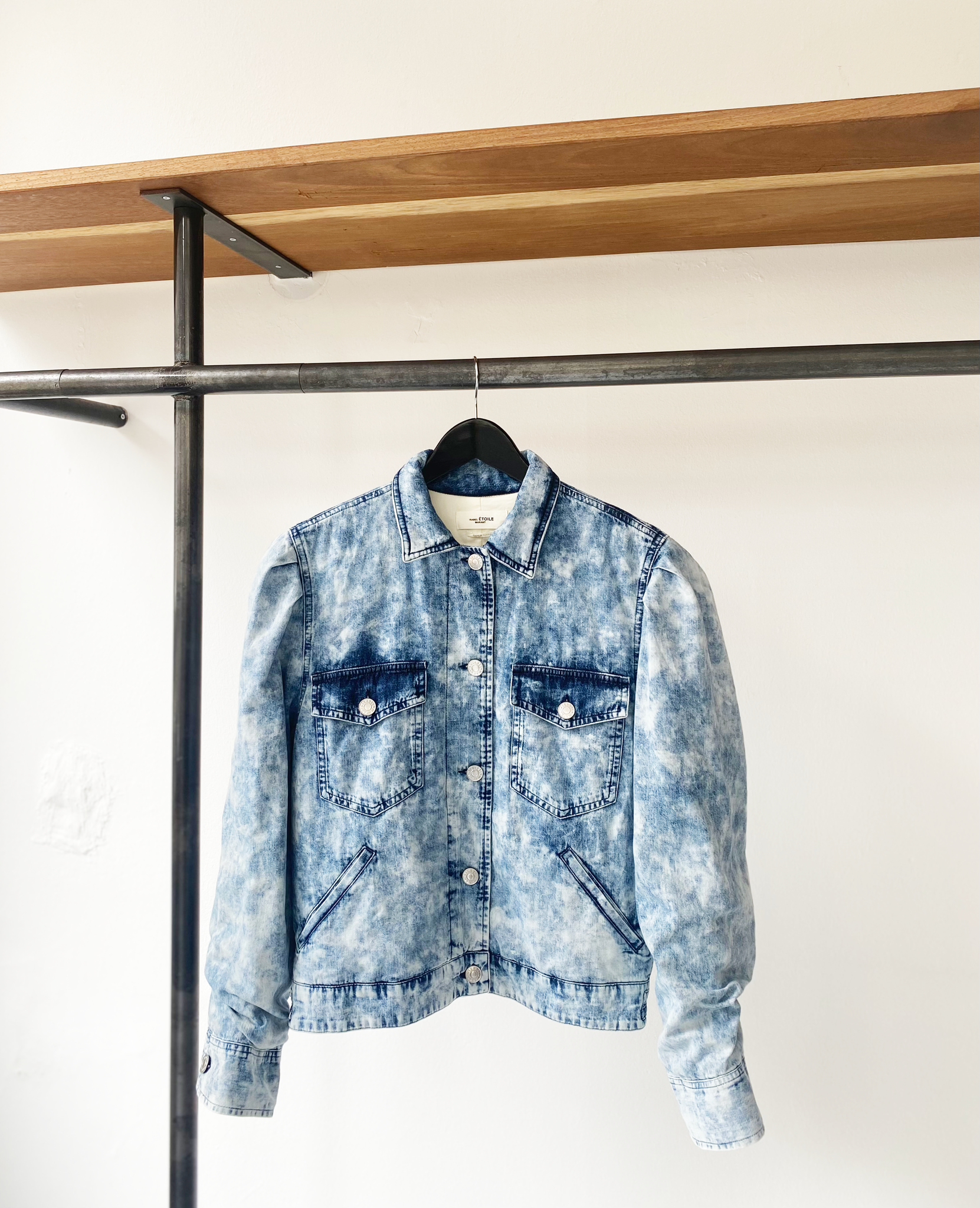 Isabel Marant Étoile tie dye denim jacket size 38