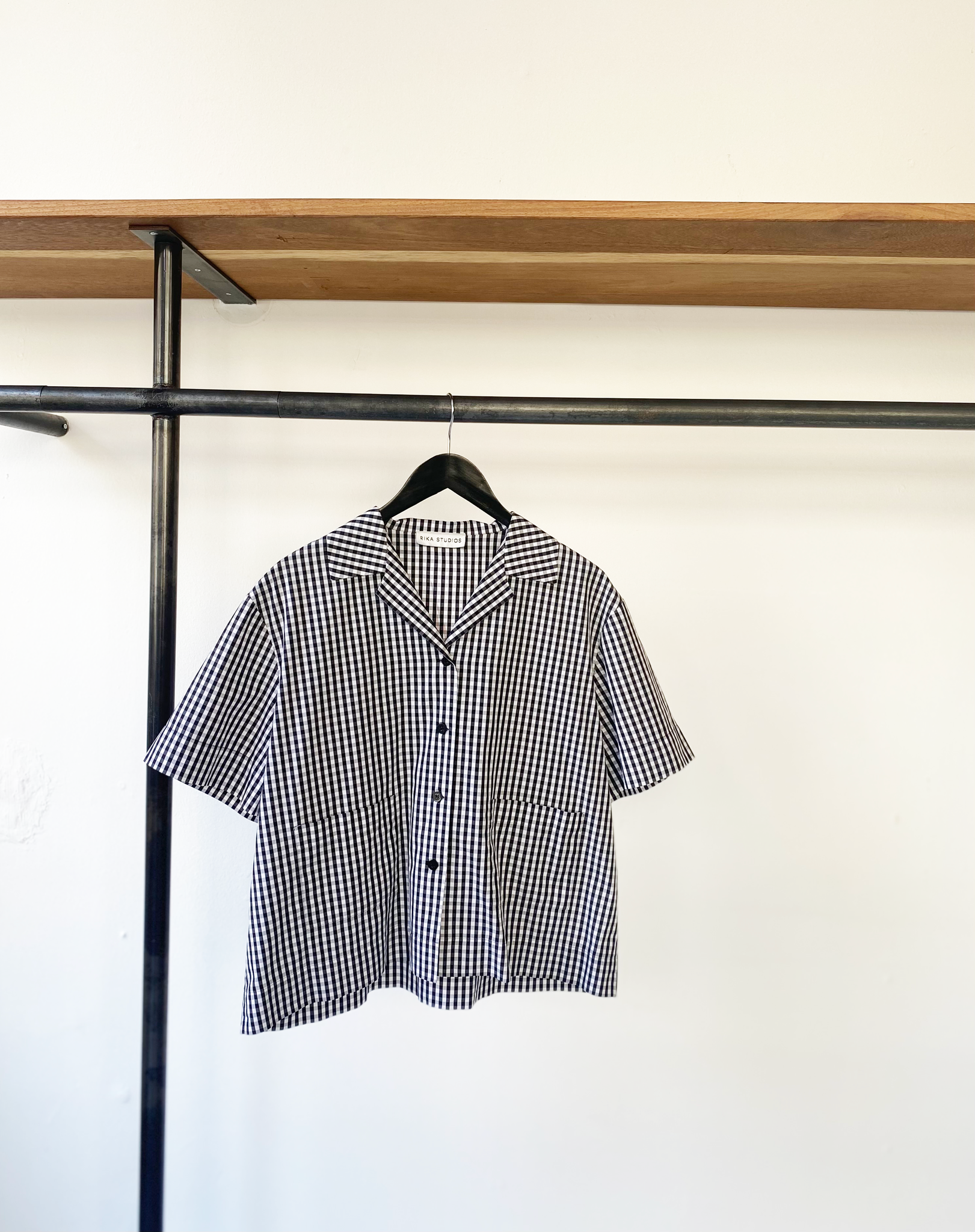 checkered shirt size S