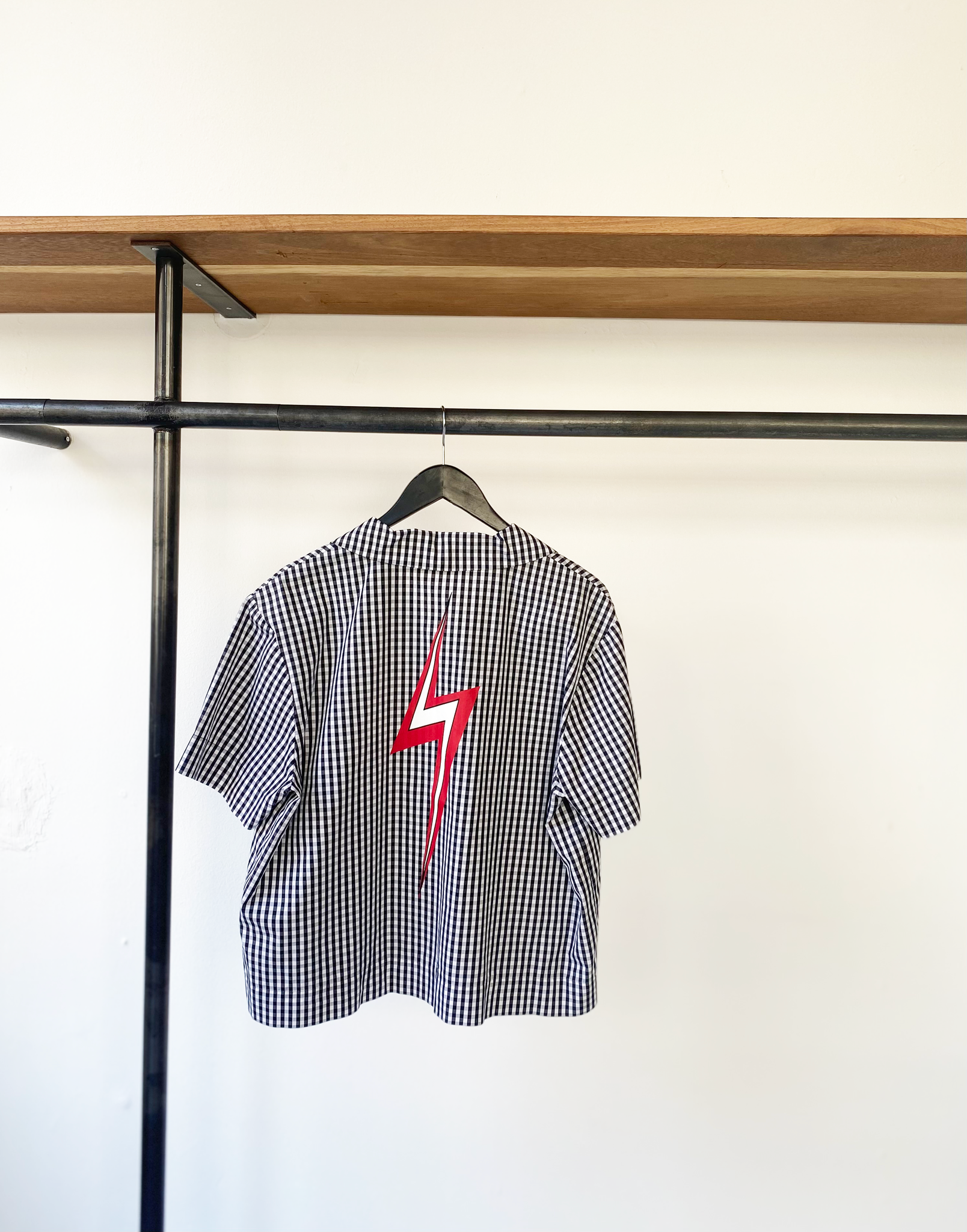 checkered shirt size S