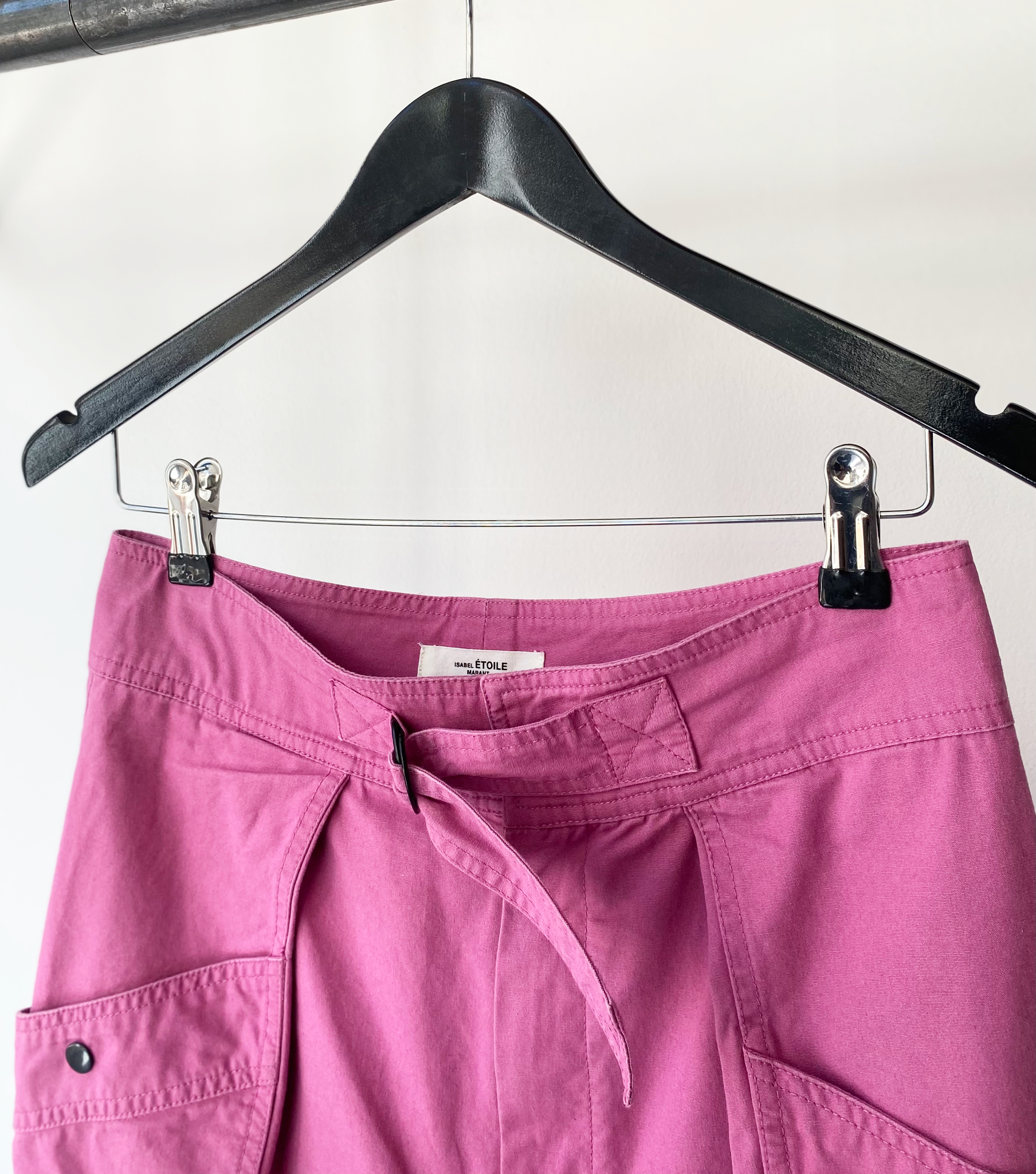 Isabel Marant Étoile high rise pink trousers size fr36