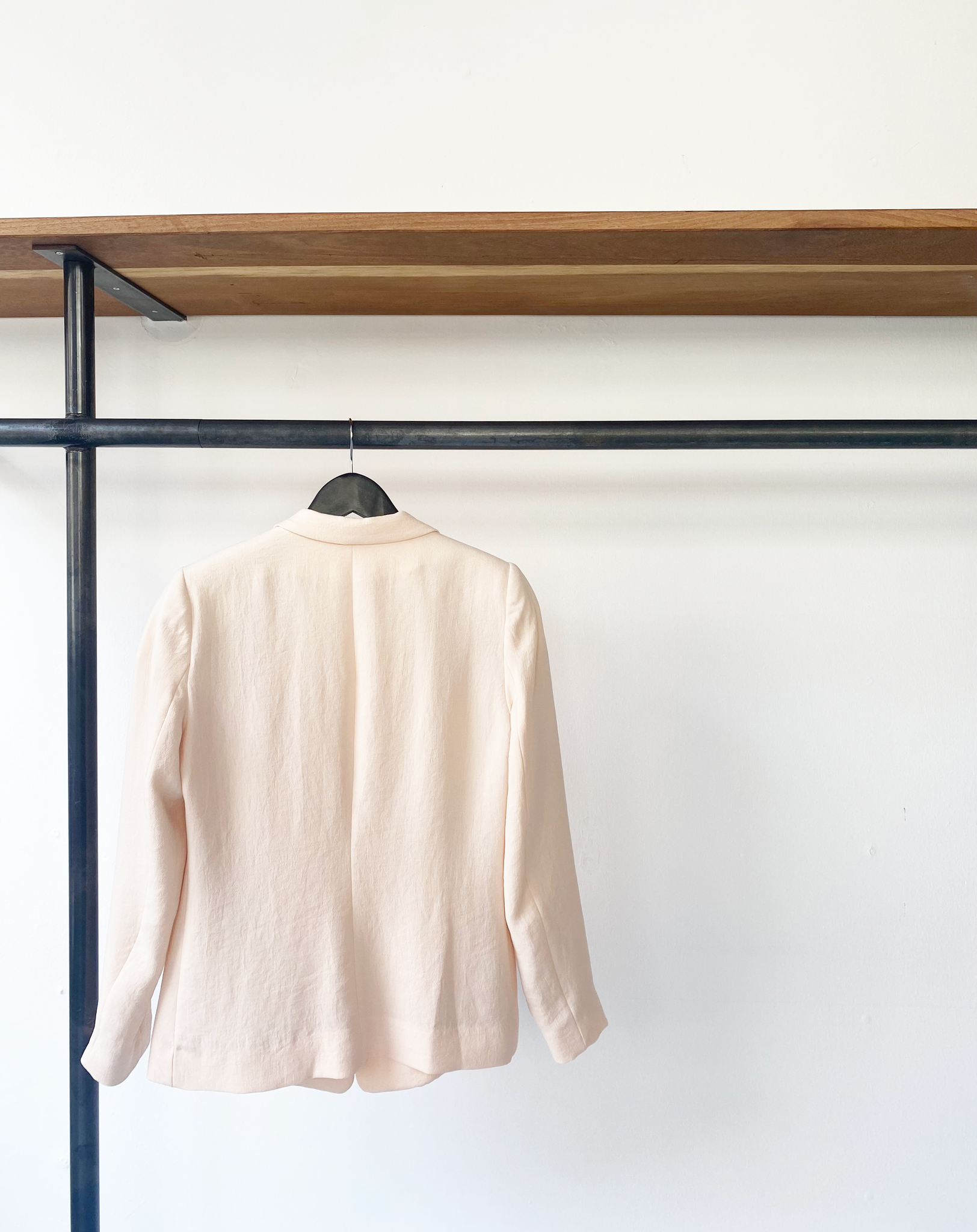 ba&sh salmon colored blazer size 1 [S]